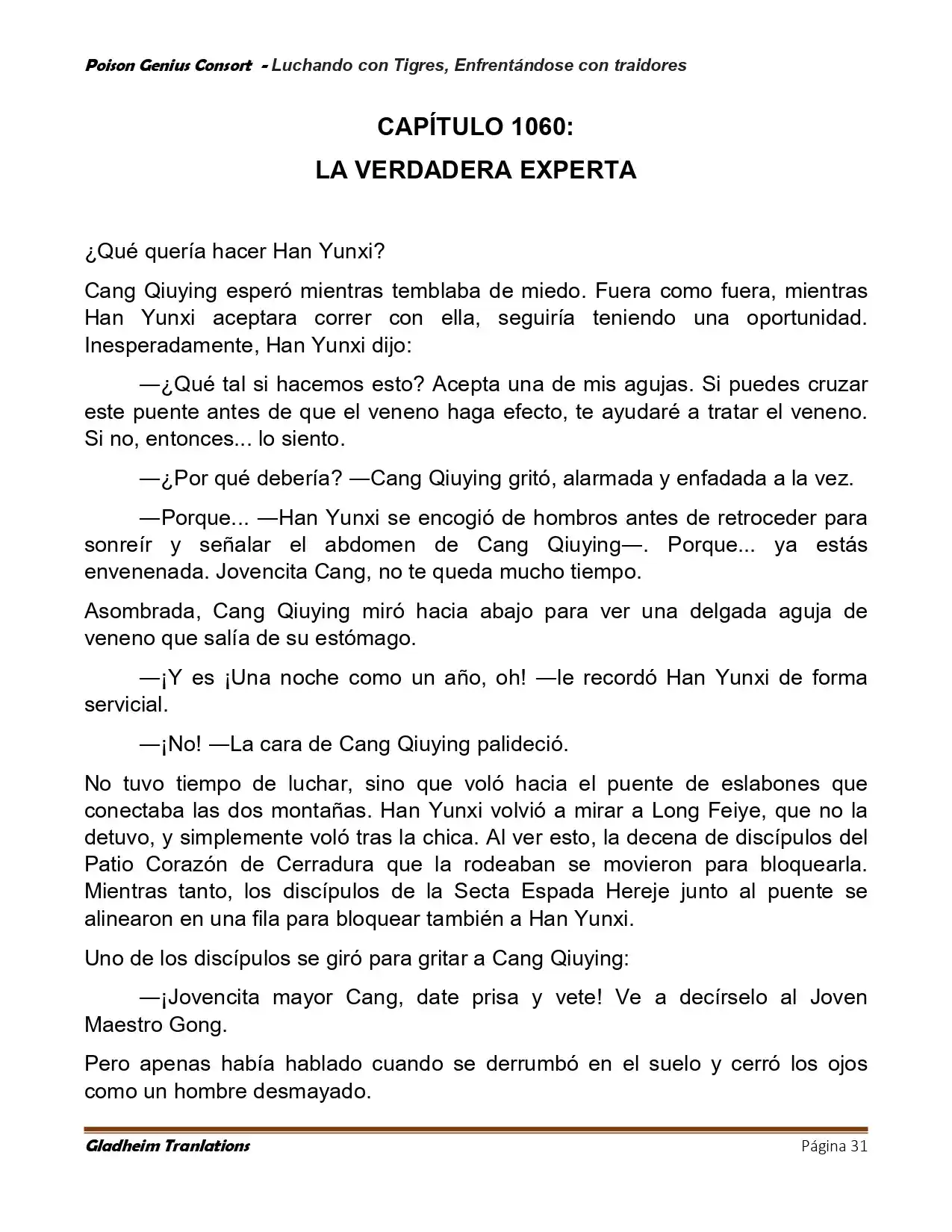 Poison Genious Consort (Novela) - Capítulo 419.50 - Página 31 - LectorTMOo
