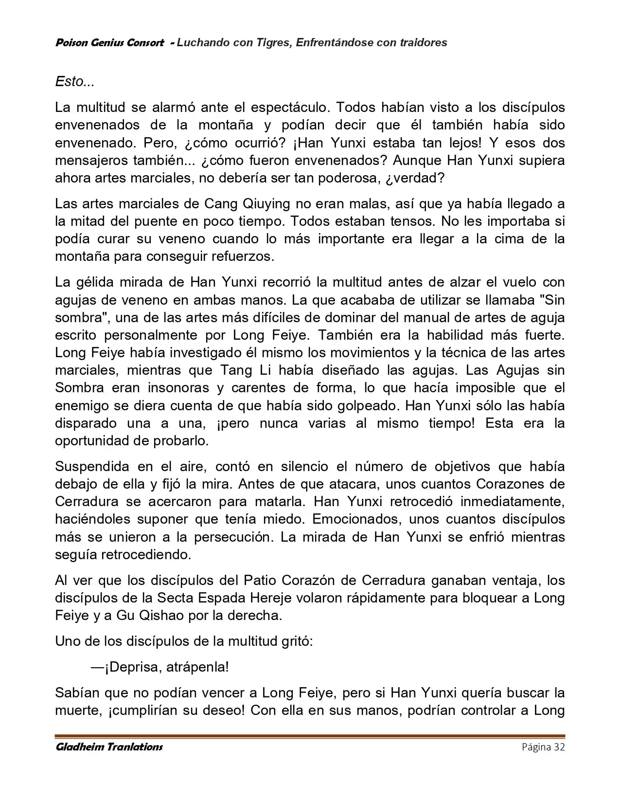 Poison Genious Consort (Novela) - Capítulo 419.50 - Página 32 - LectorTMOo