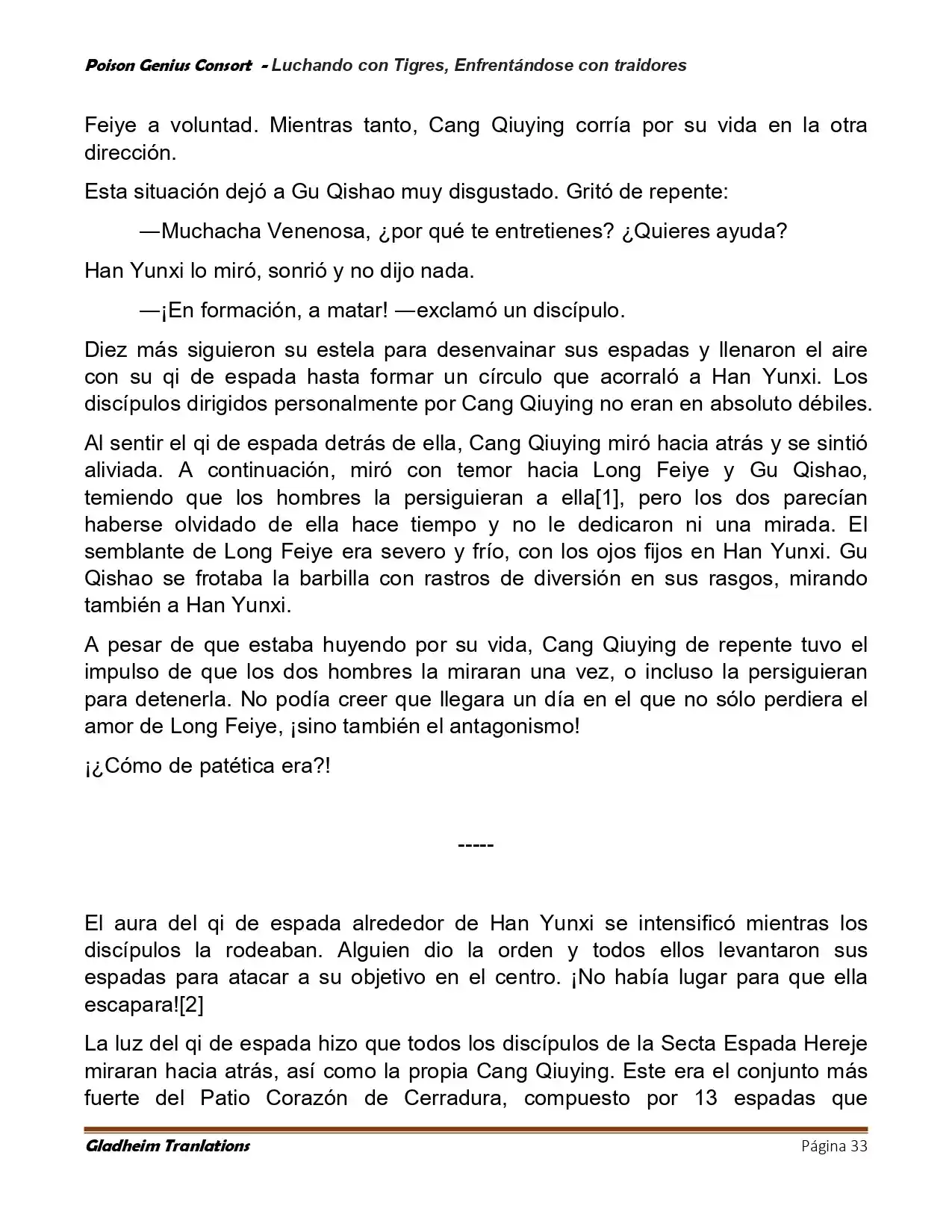 Poison Genious Consort (Novela) - Capítulo 419.50 - Página 33 - LectorTMOo