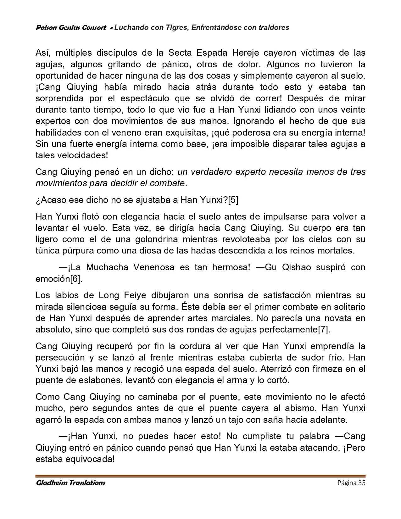 Poison Genious Consort (Novela) - Capítulo 419.50 - Página 35 - LectorTMOo