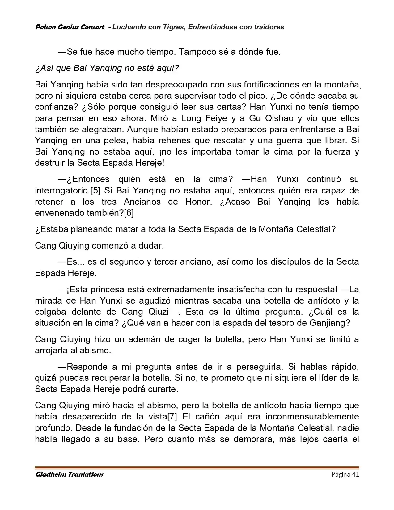 Poison Genious Consort (Novela) - Capítulo 419.50 - Página 41 - LectorTMOo