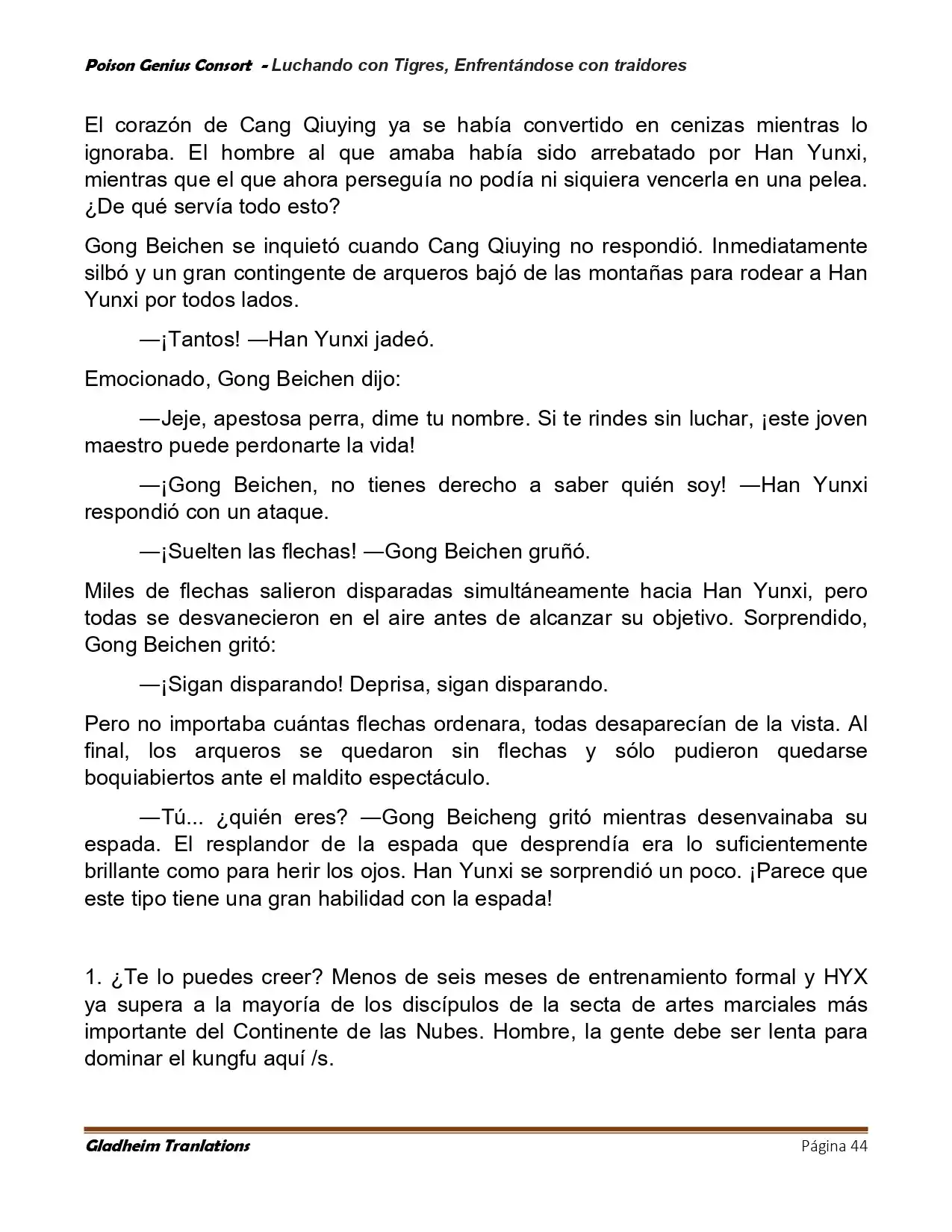 Poison Genious Consort (Novela) - Capítulo 419.50 - Página 44 - LectorTMOo