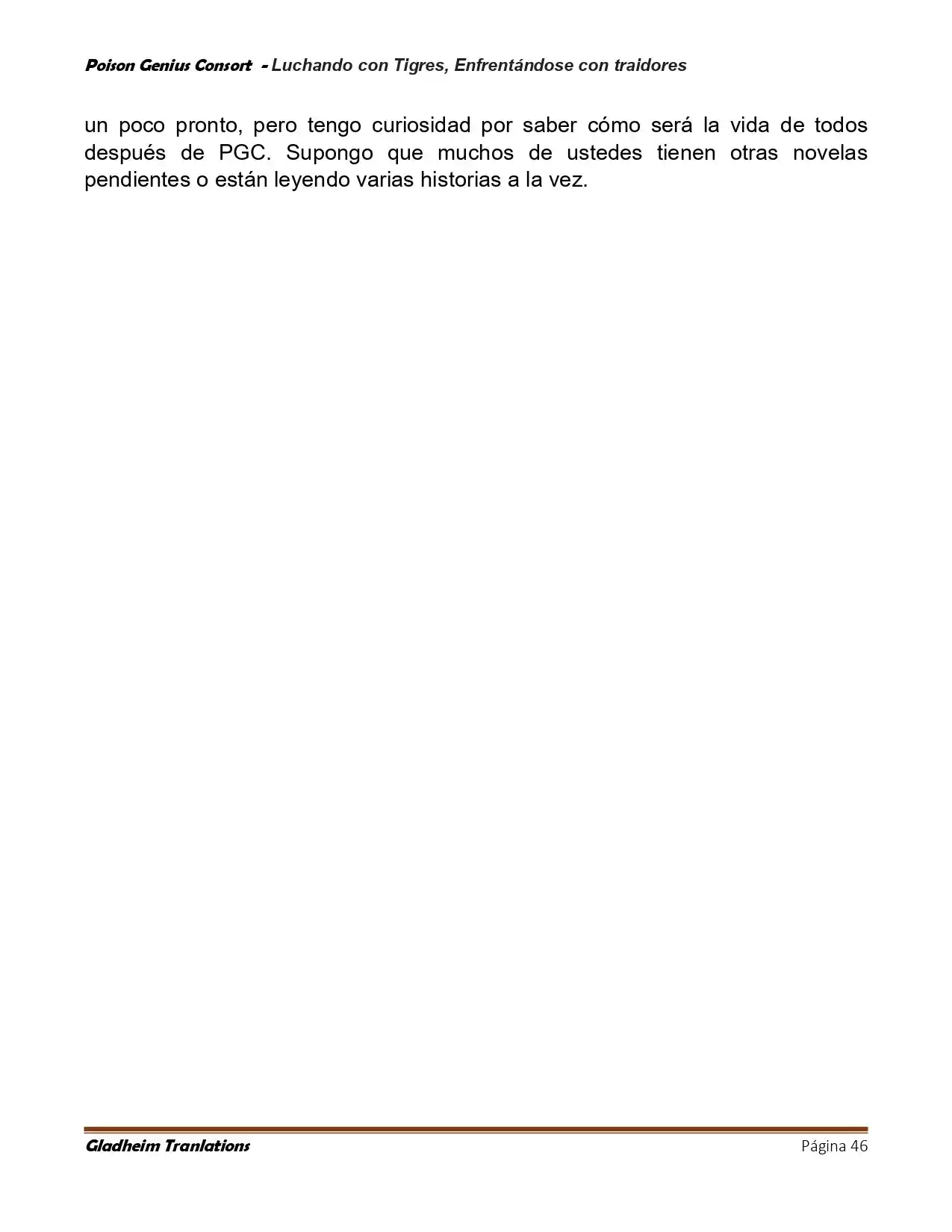 Poison Genious Consort (Novela) - Capítulo 419.50 - Página 46 - LectorTMOo
