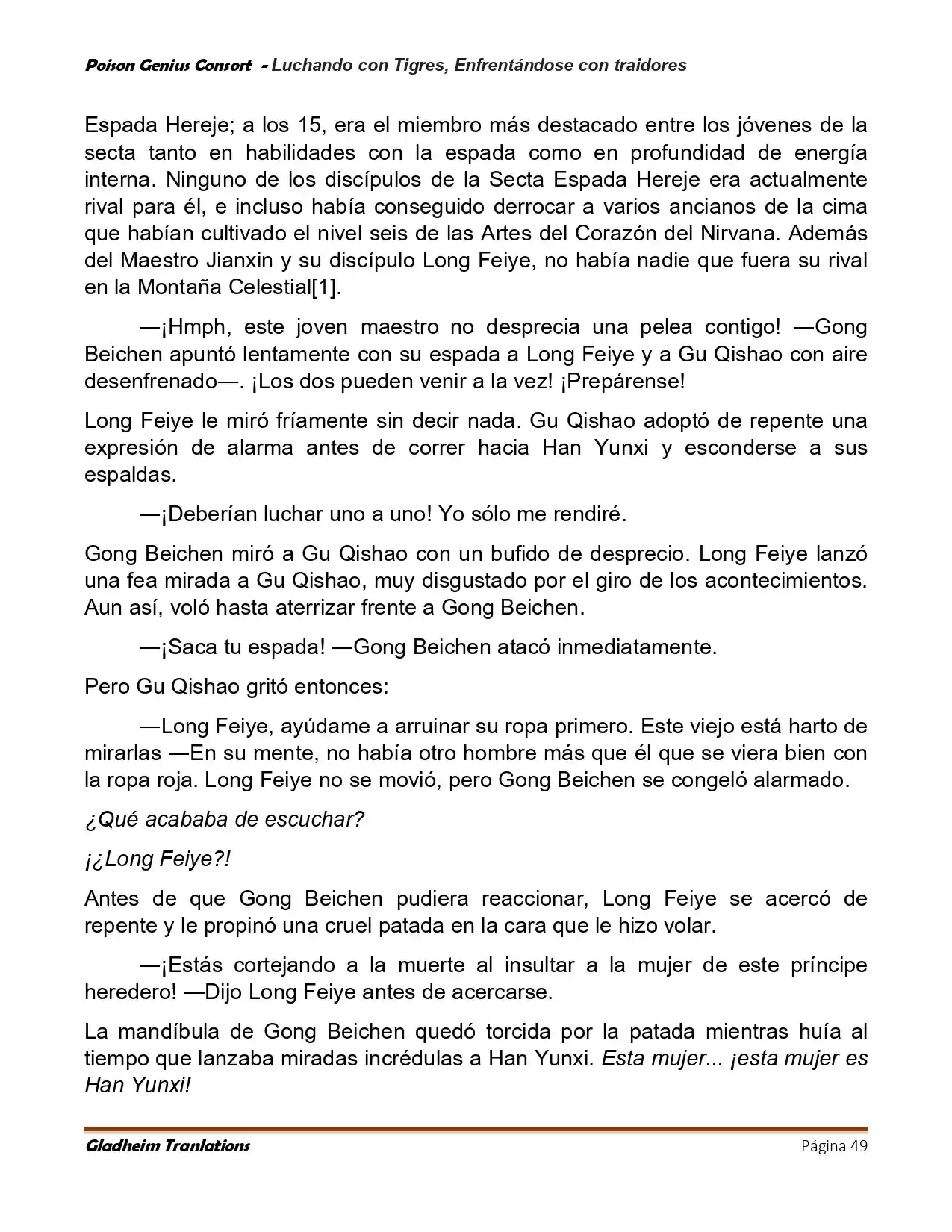 Poison Genious Consort (Novela) - Capítulo 419.50 - Página 49 - LectorTMOo