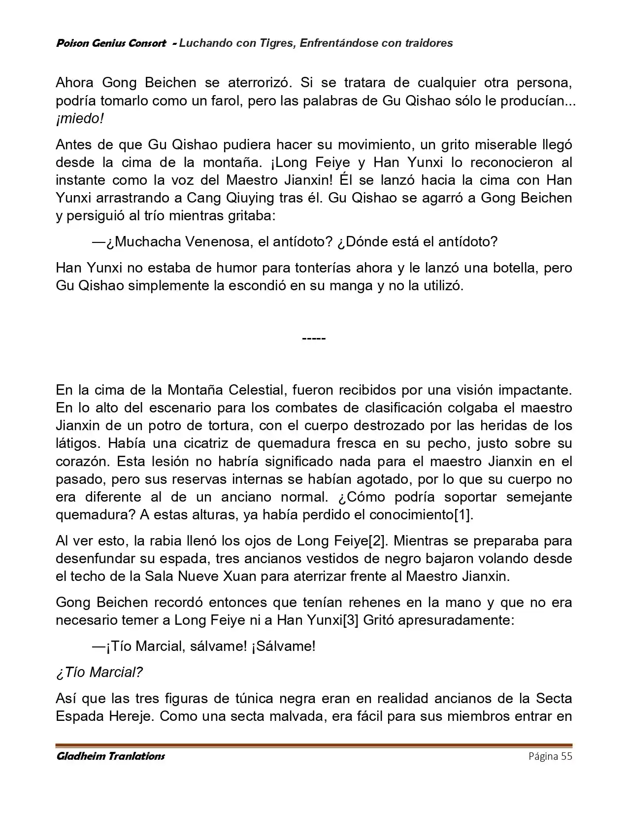 Poison Genious Consort (Novela) - Capítulo 419.50 - Página 55 - LectorTMOo