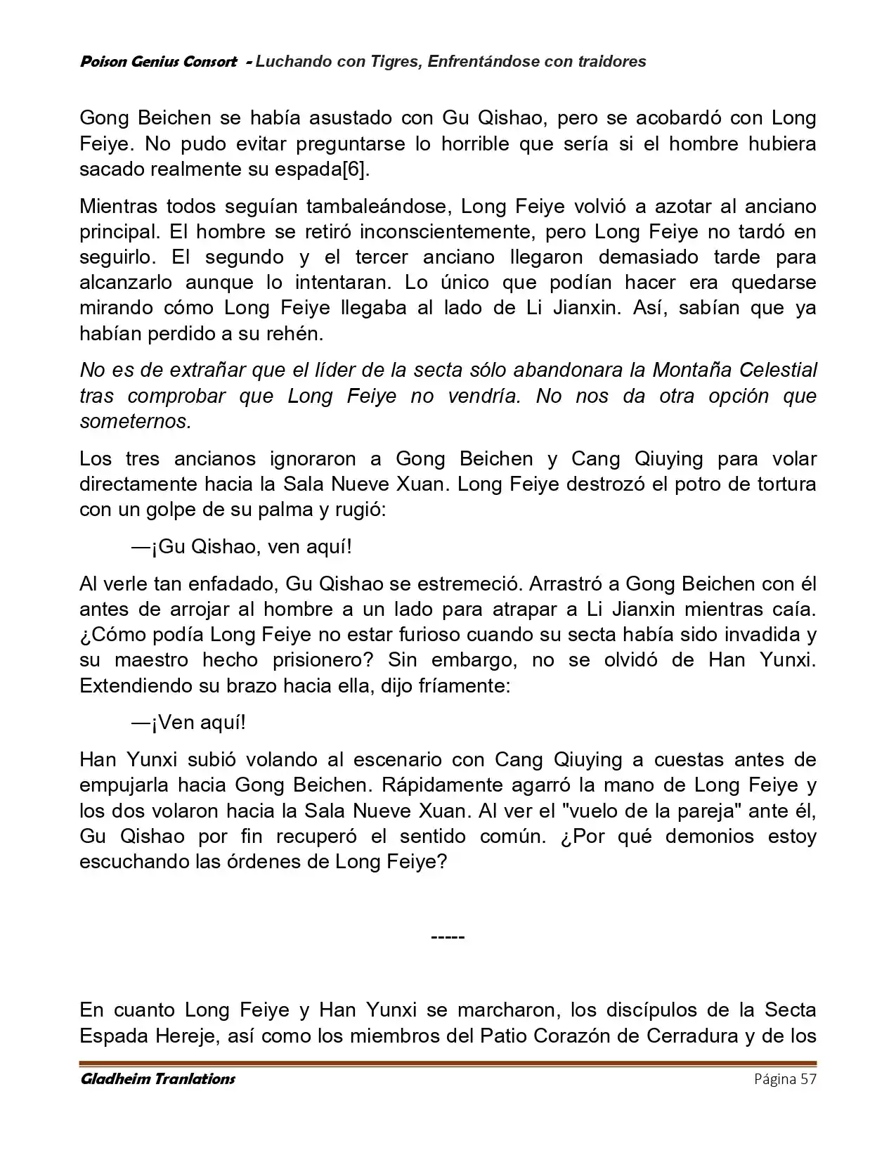 Poison Genious Consort (Novela) - Capítulo 419.50 - Página 57 - LectorTMOo