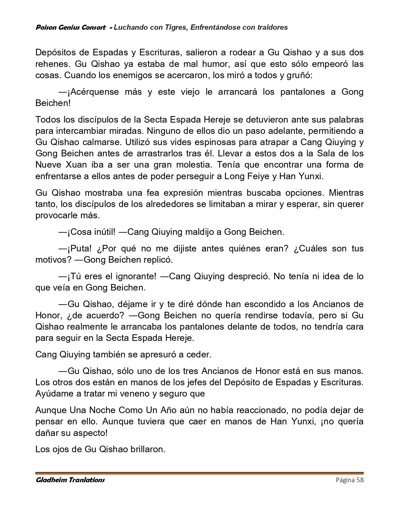 Poison Genious Consort (Novela) - Capítulo 419.50 - Página 58 - LectorTMOo