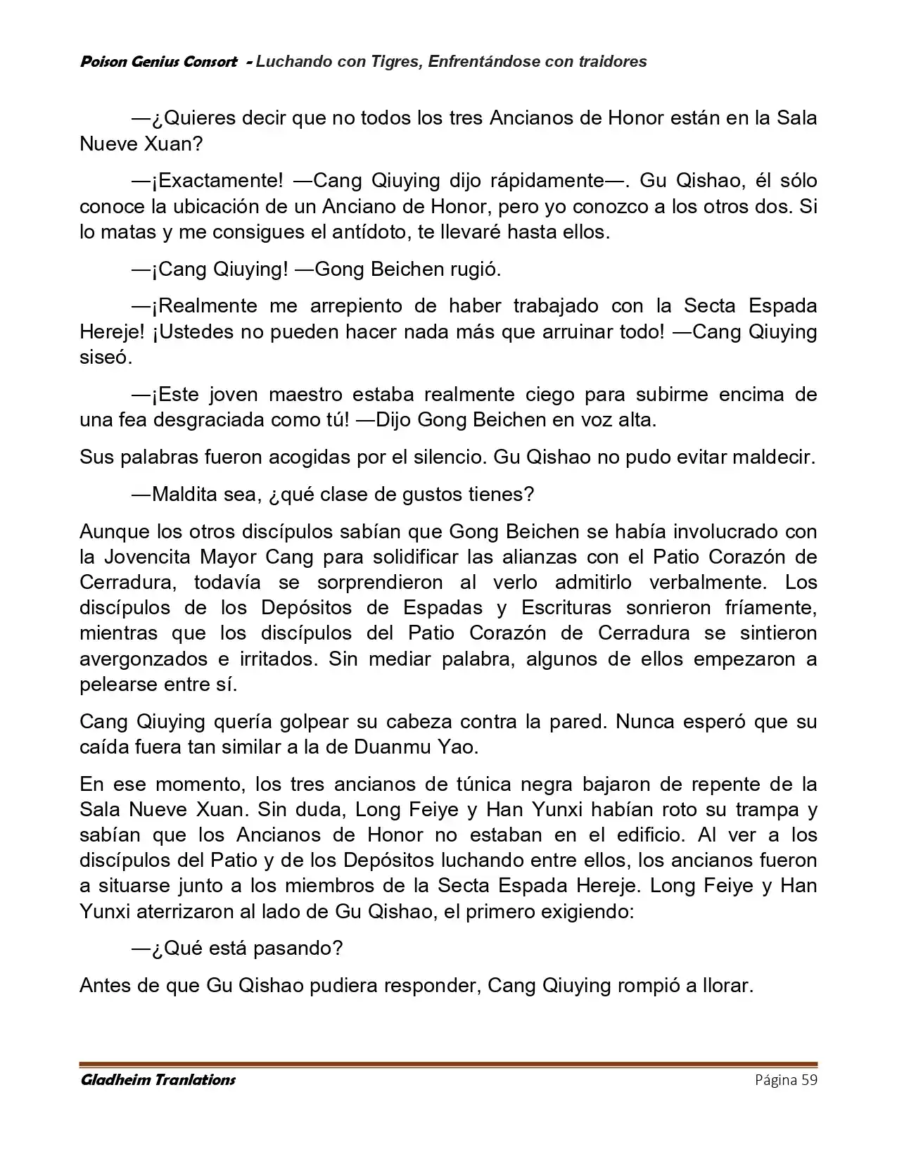 Poison Genious Consort (Novela) - Capítulo 419.50 - Página 59 - LectorTMOo