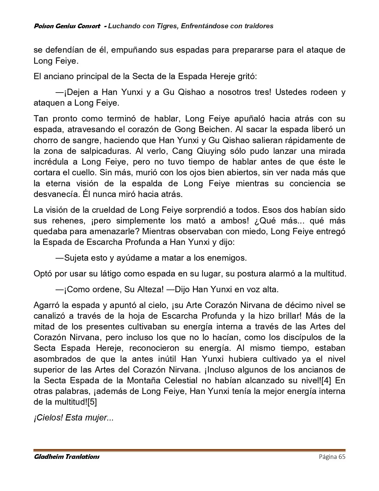 Poison Genious Consort (Novela) - Capítulo 419.50 - Página 65 - LectorTMOo