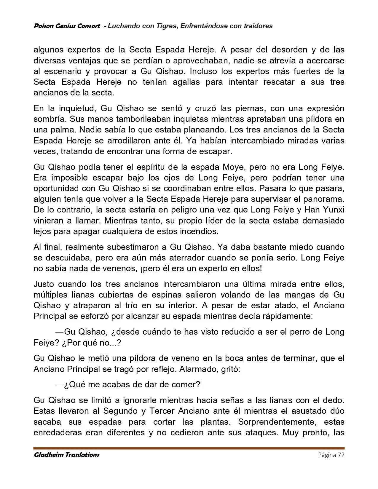 Poison Genious Consort (Novela) - Capítulo 419.50 - Página 72 - LectorTMOo