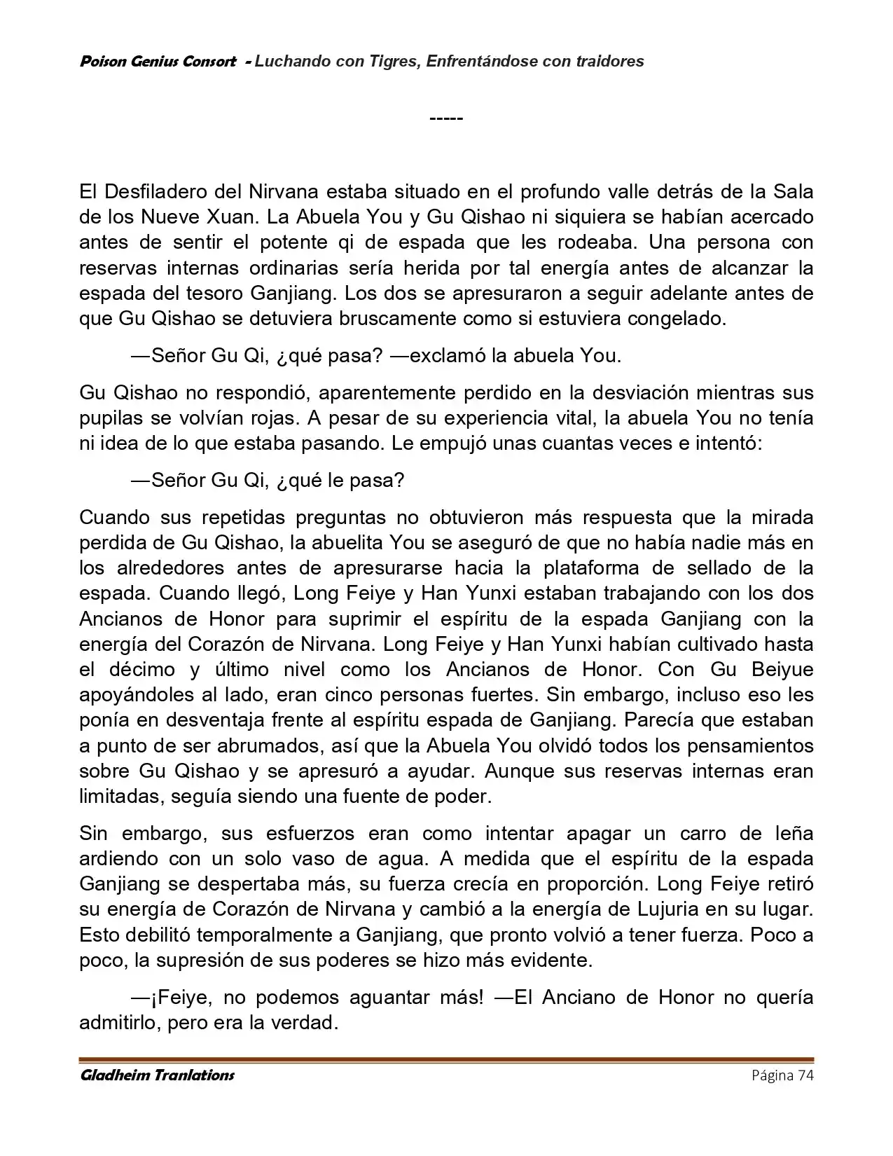 Poison Genious Consort (Novela) - Capítulo 419.50 - Página 74 - LectorTMOo