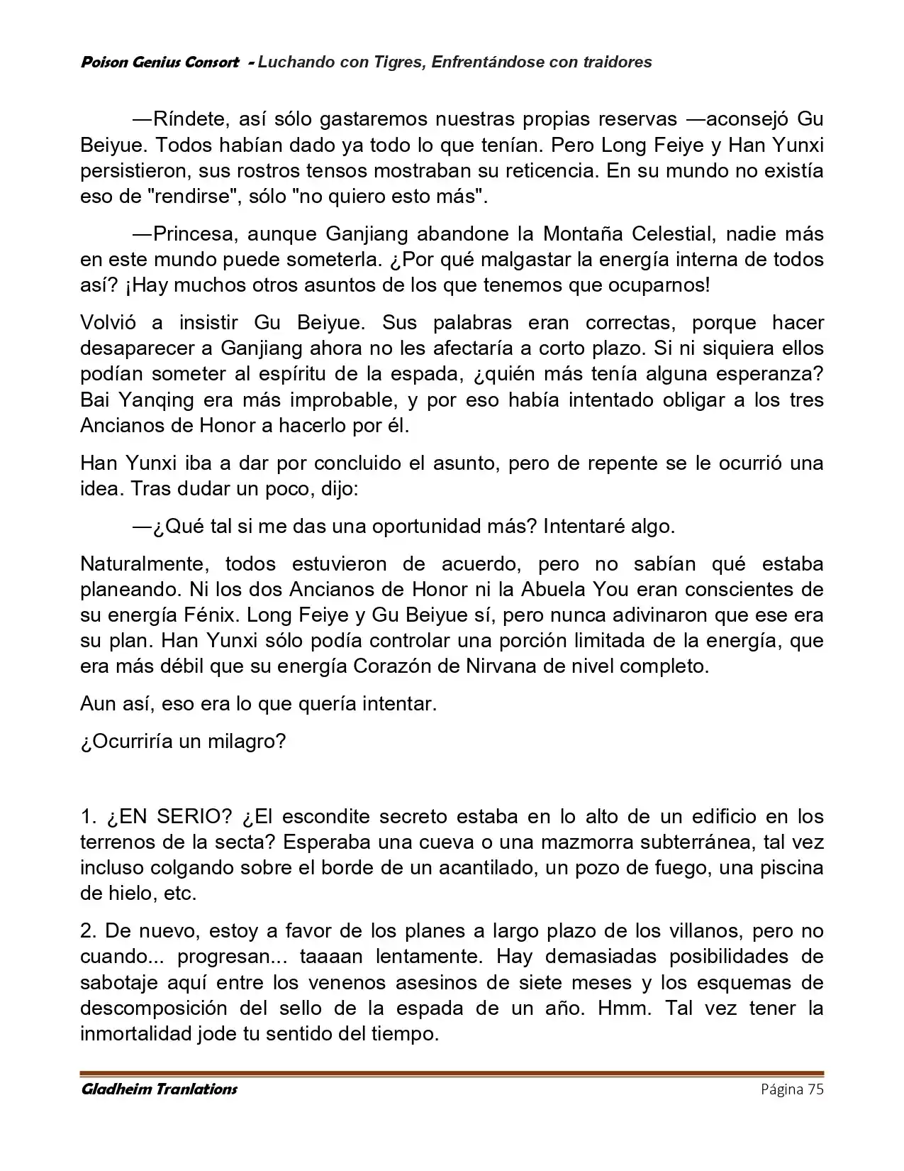 Poison Genious Consort (Novela) - Capítulo 419.50 - Página 75 - LectorTMOo