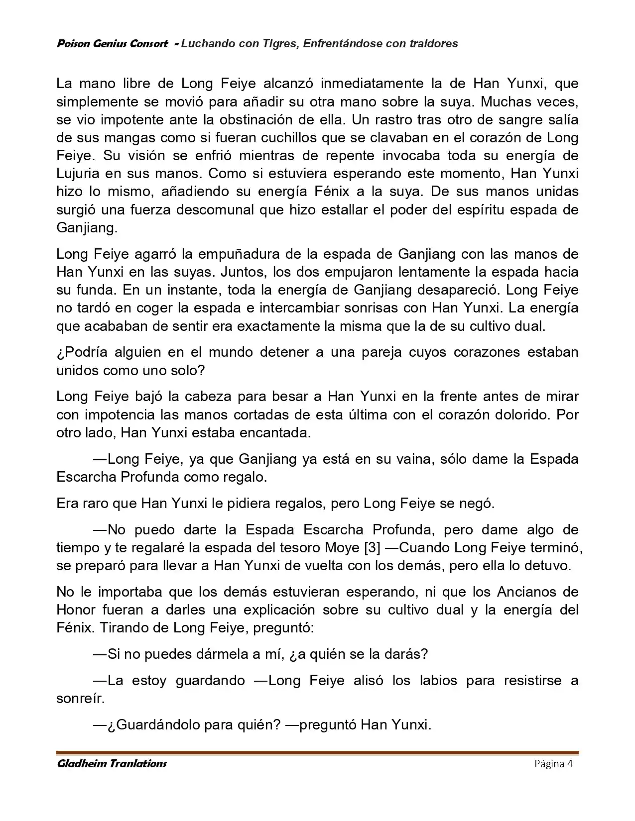 Poison Genious Consort (Novela) - Capítulo 420 - Página 4 - LectorTMOo