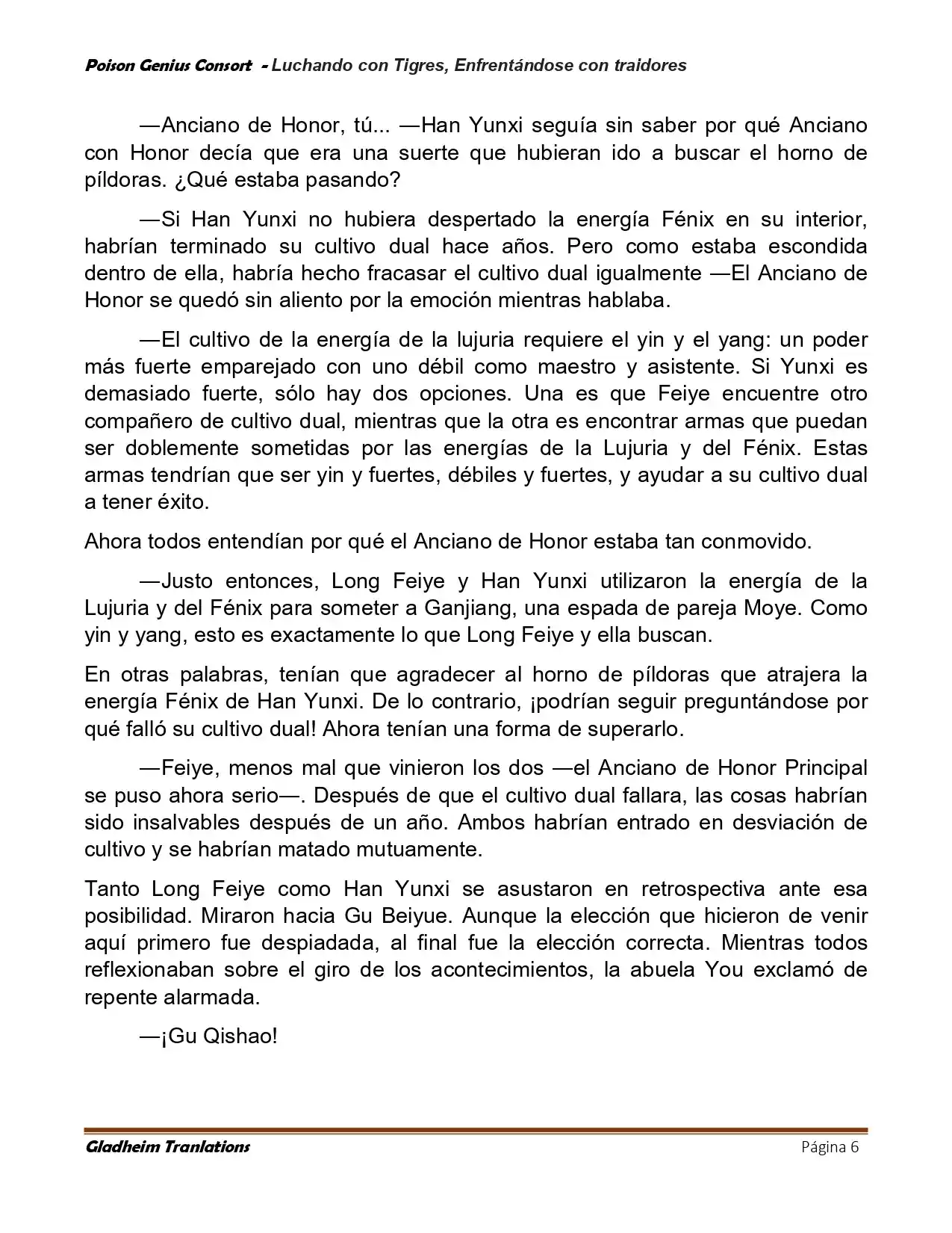 Poison Genious Consort (Novela) - Capítulo 420 - Página 6 - LectorTMOo