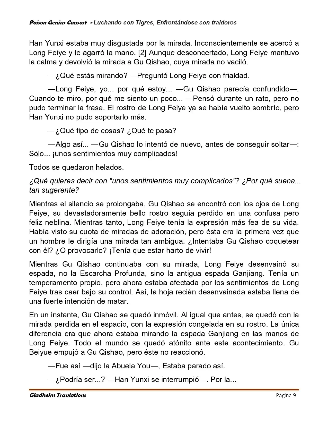 Poison Genious Consort (Novela) - Capítulo 420 - Página 9 - LectorTMOo