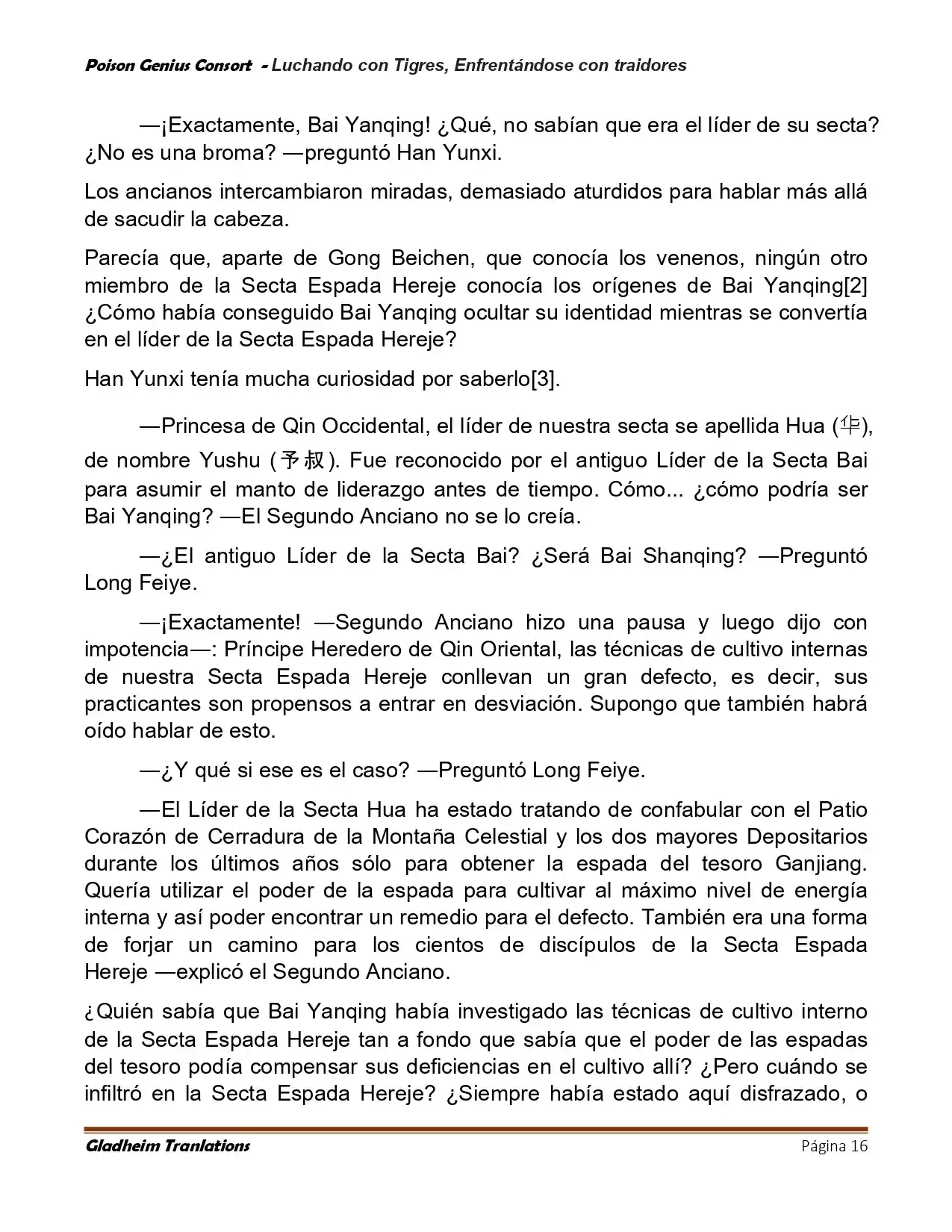 Poison Genious Consort (Novela) - Capítulo 420 - Página 16 - LectorTMOo