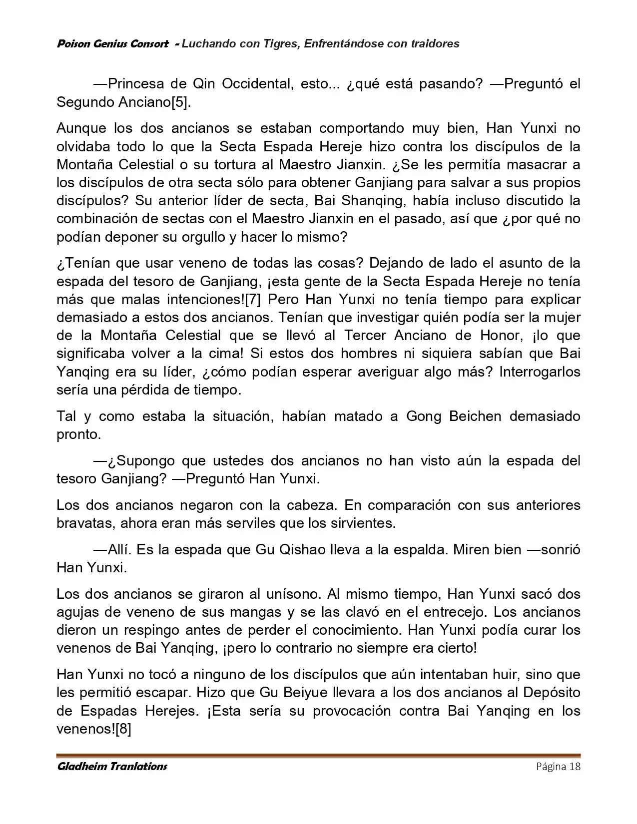 Poison Genious Consort (Novela) - Capítulo 420 - Página 18 - LectorTMOo