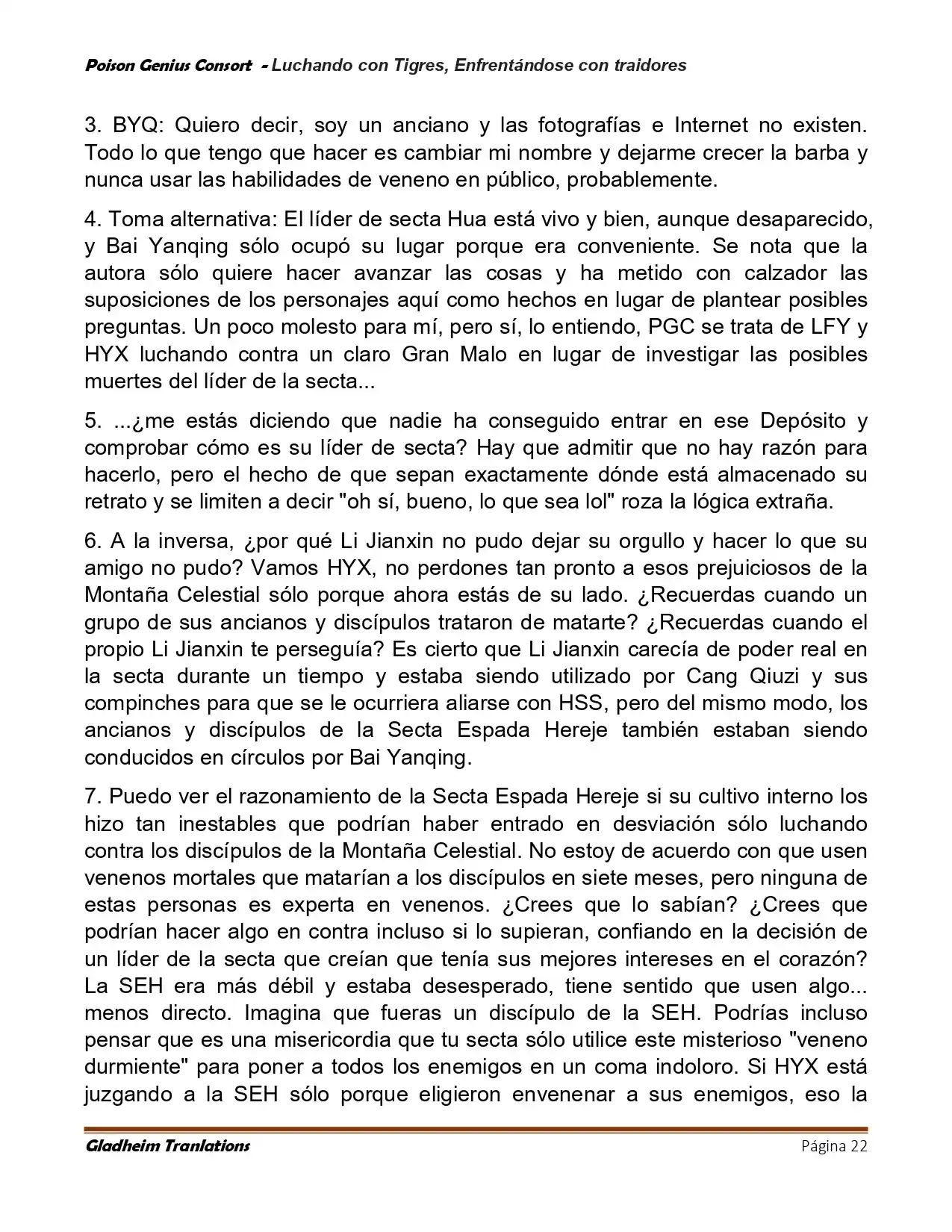 Poison Genious Consort (Novela) - Capítulo 420 - Página 22 - LectorTMOo