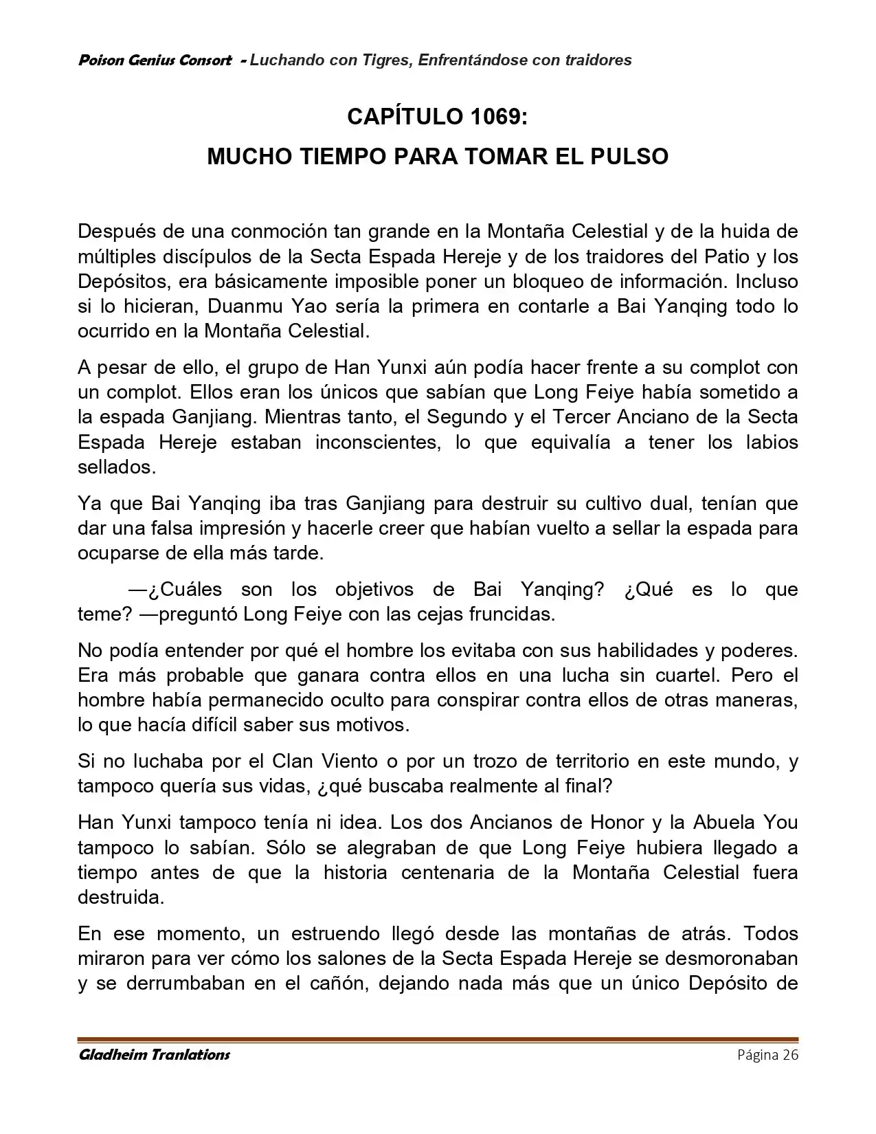 Poison Genious Consort (Novela) - Capítulo 420 - Página 26 - LectorTMOo