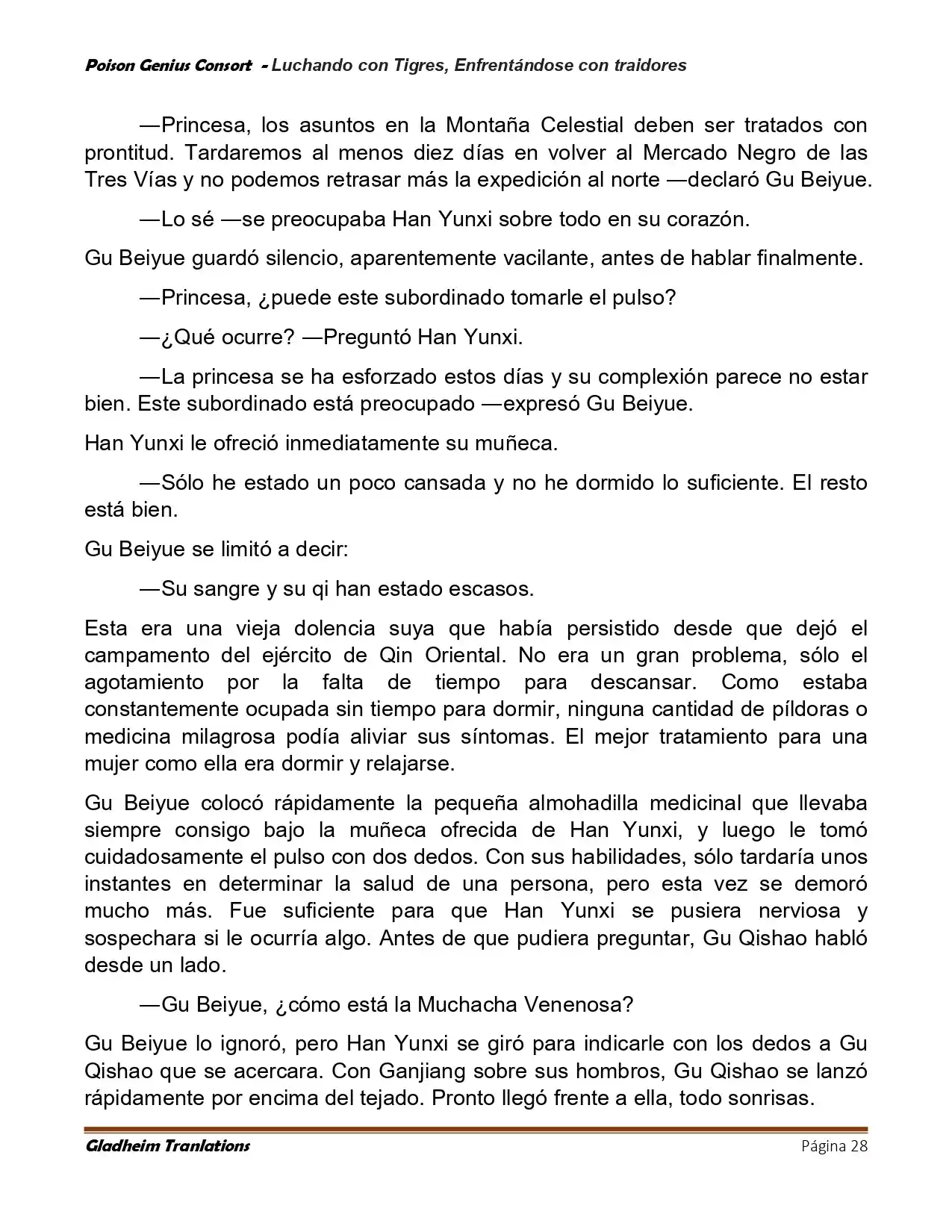 Poison Genious Consort (Novela) - Capítulo 420 - Página 28 - LectorTMOo