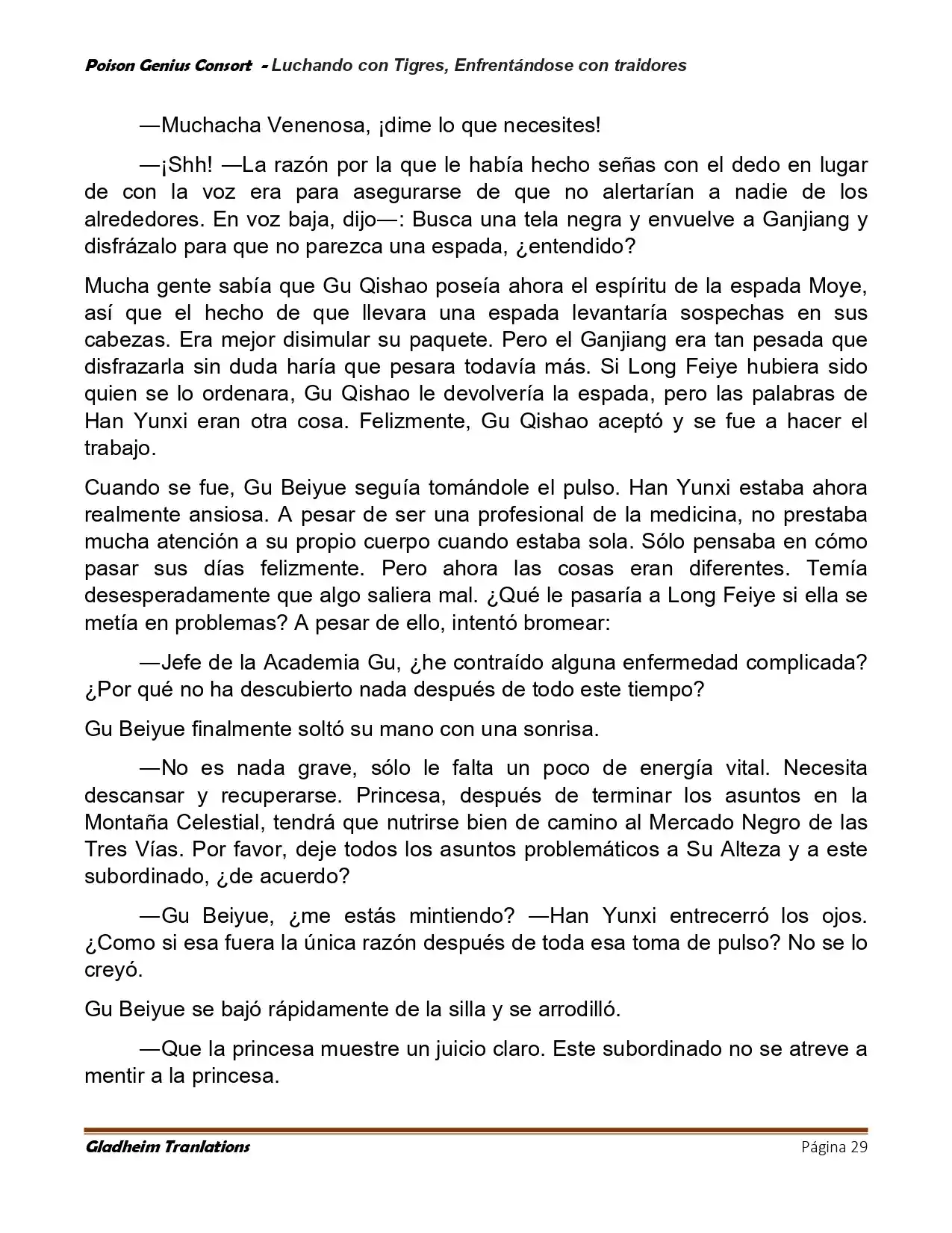 Poison Genious Consort (Novela) - Capítulo 420 - Página 29 - LectorTMOo