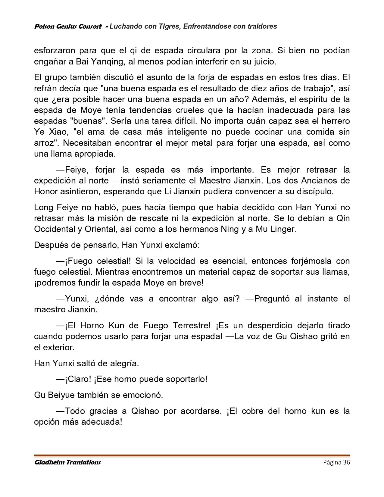 Poison Genious Consort (Novela) - Capítulo 420 - Página 36 - LectorTMOo