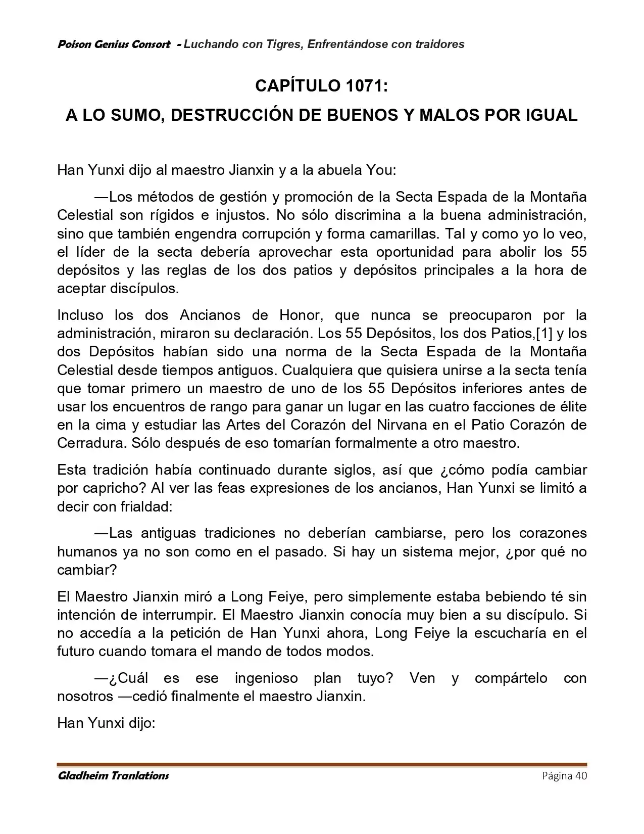 Poison Genious Consort (Novela) - Capítulo 420 - Página 40 - LectorTMOo