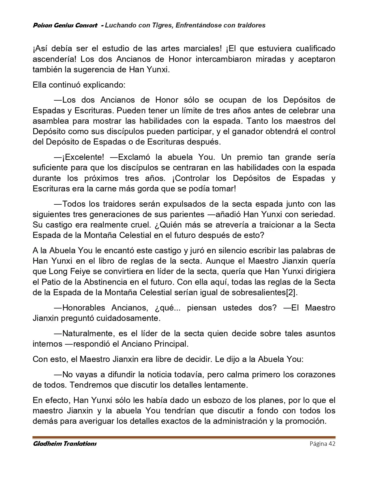 Poison Genious Consort (Novela) - Capítulo 420 - Página 42 - LectorTMOo