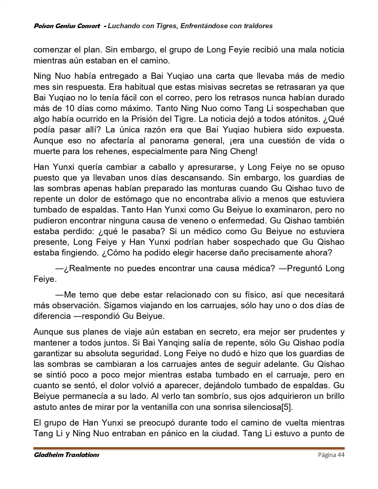 Poison Genious Consort (Novela) - Capítulo 420 - Página 44 - LectorTMOo