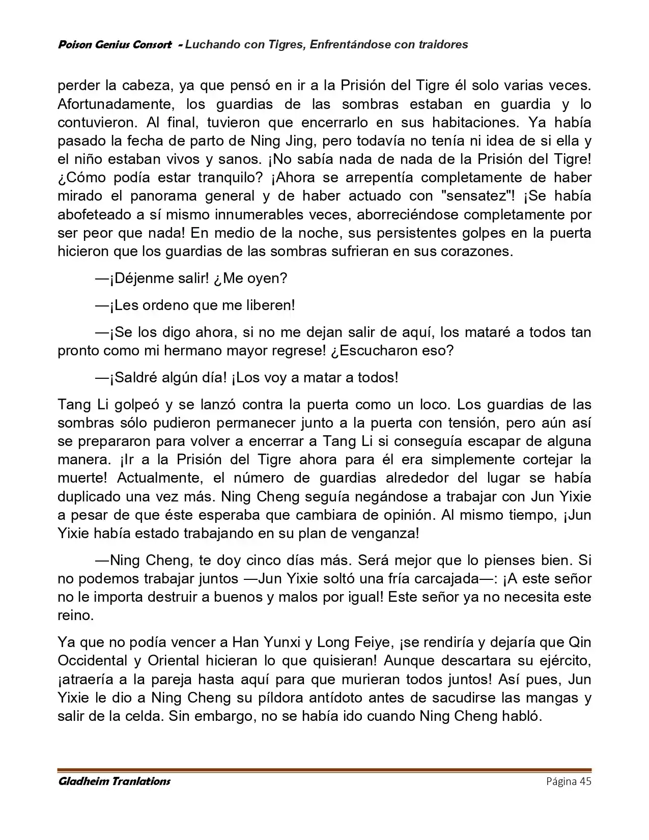 Poison Genious Consort (Novela) - Capítulo 420 - Página 45 - LectorTMOo