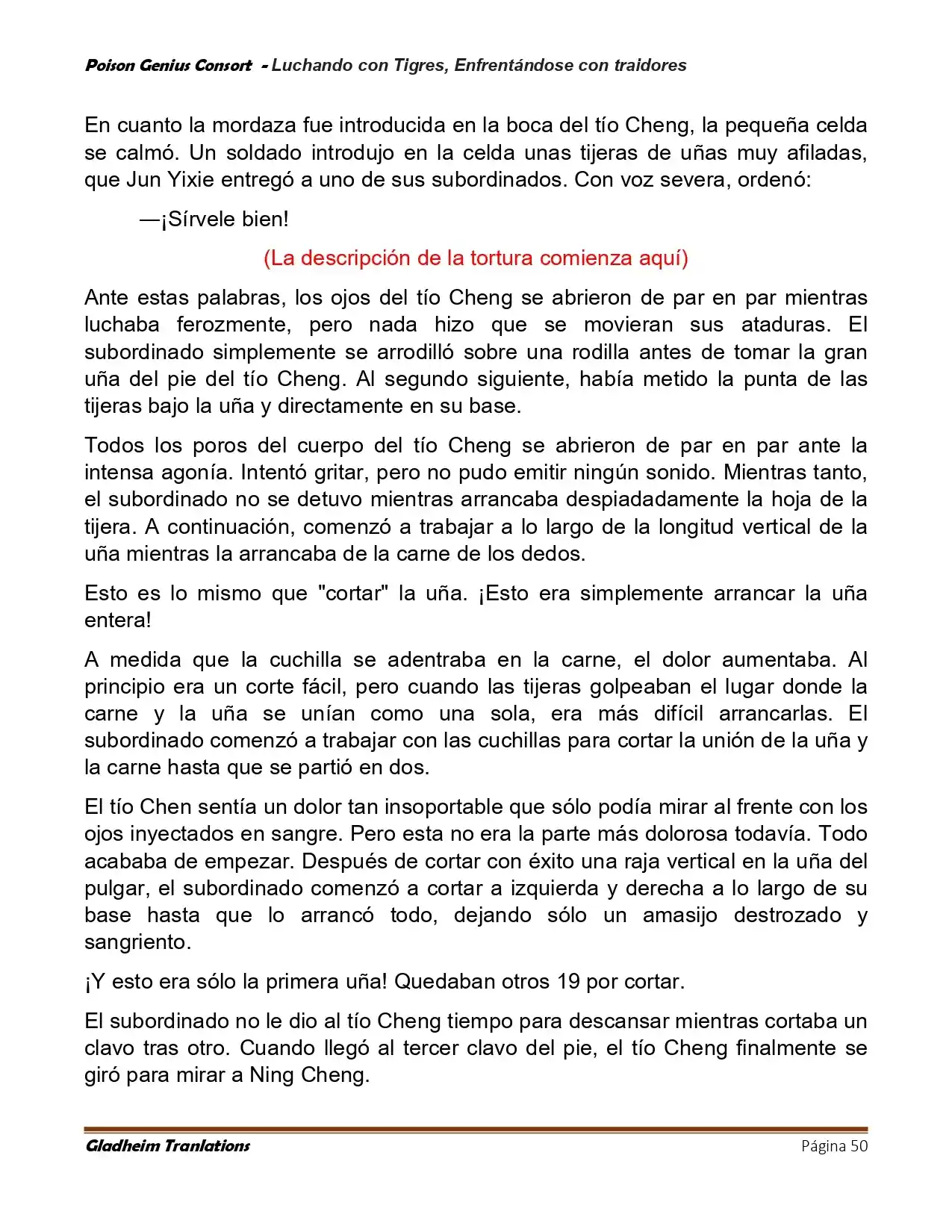 Poison Genious Consort (Novela) - Capítulo 420 - Página 50 - LectorTMOo