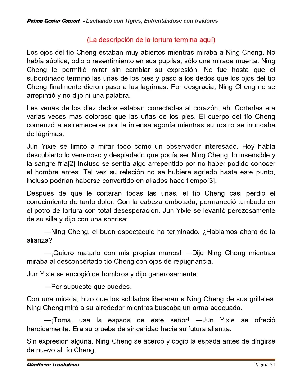Poison Genious Consort (Novela) - Capítulo 420 - Página 51 - LectorTMOo