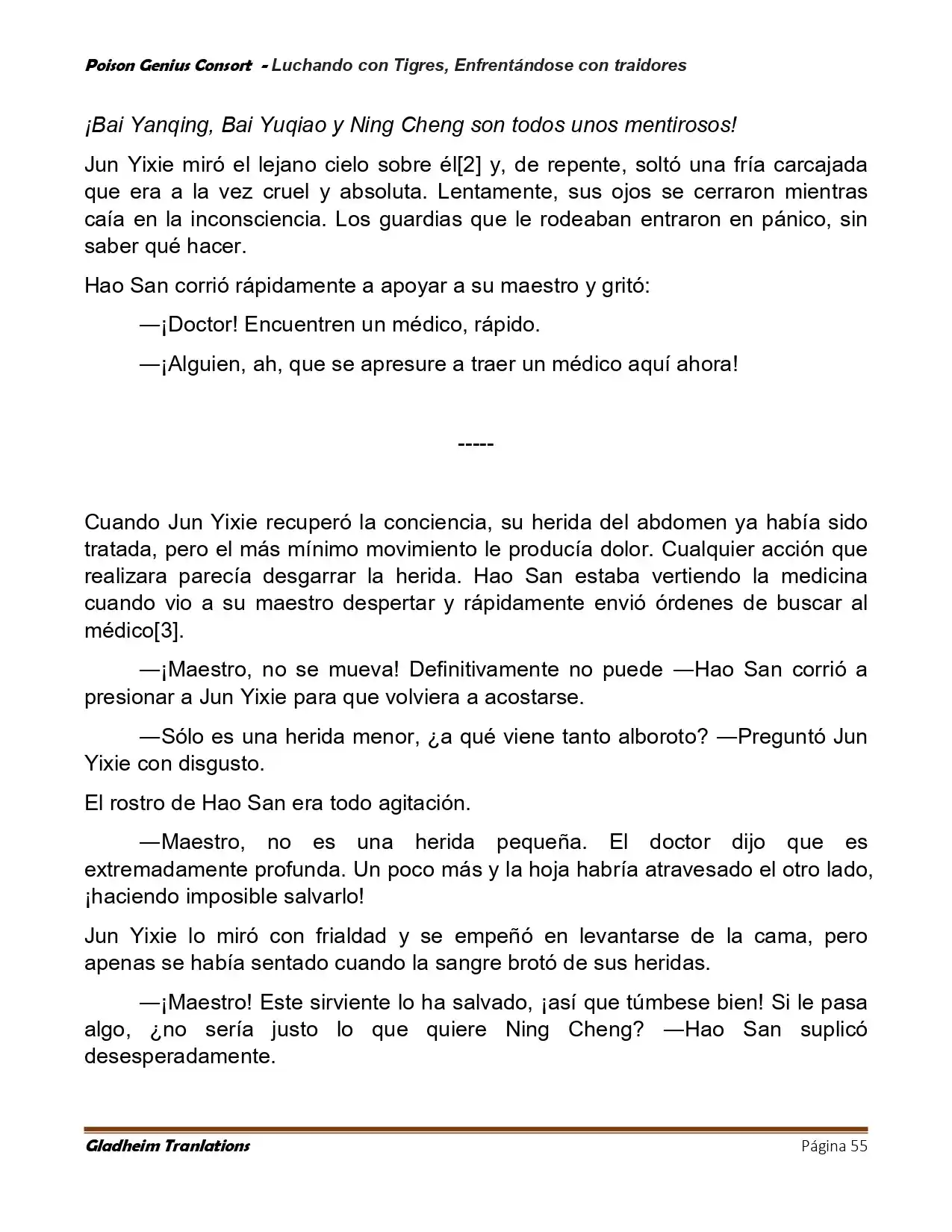 Poison Genious Consort (Novela) - Capítulo 420 - Página 55 - LectorTMOo