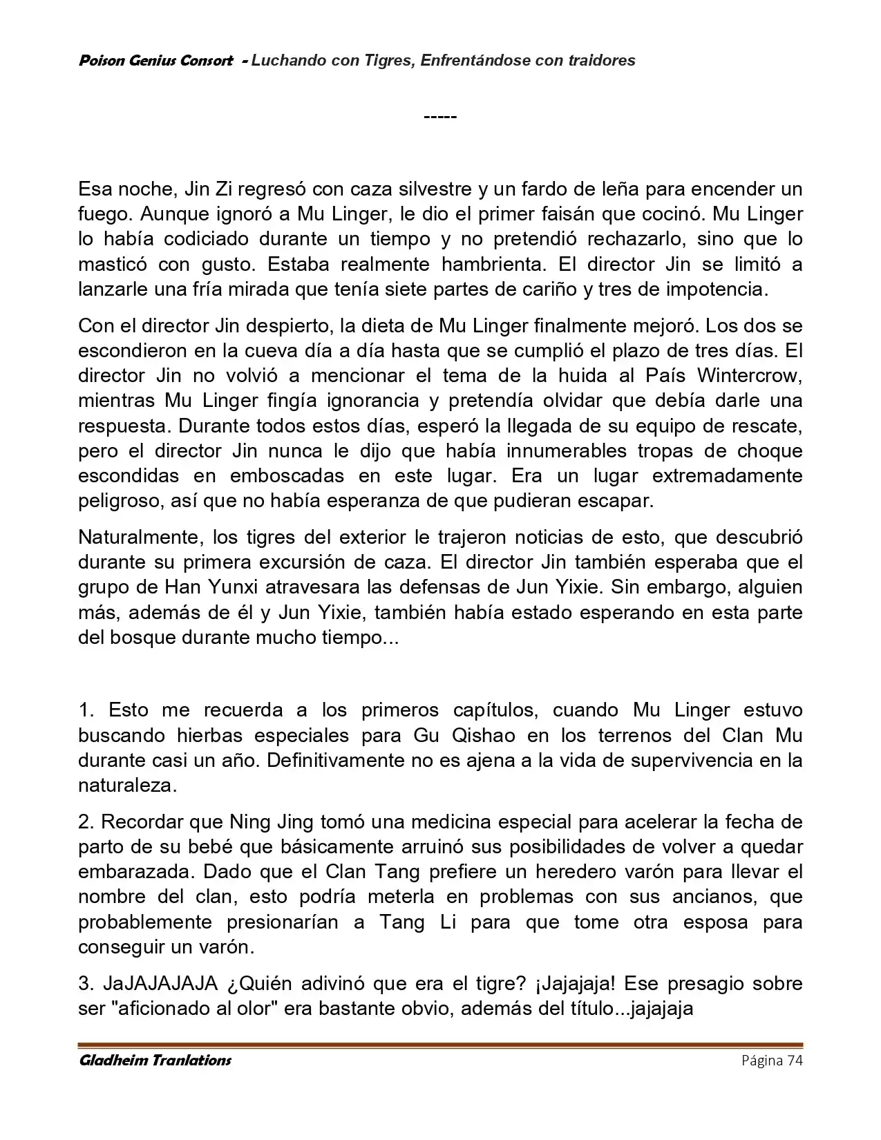 Poison Genious Consort (Novela) - Capítulo 420 - Página 74 - LectorTMOo