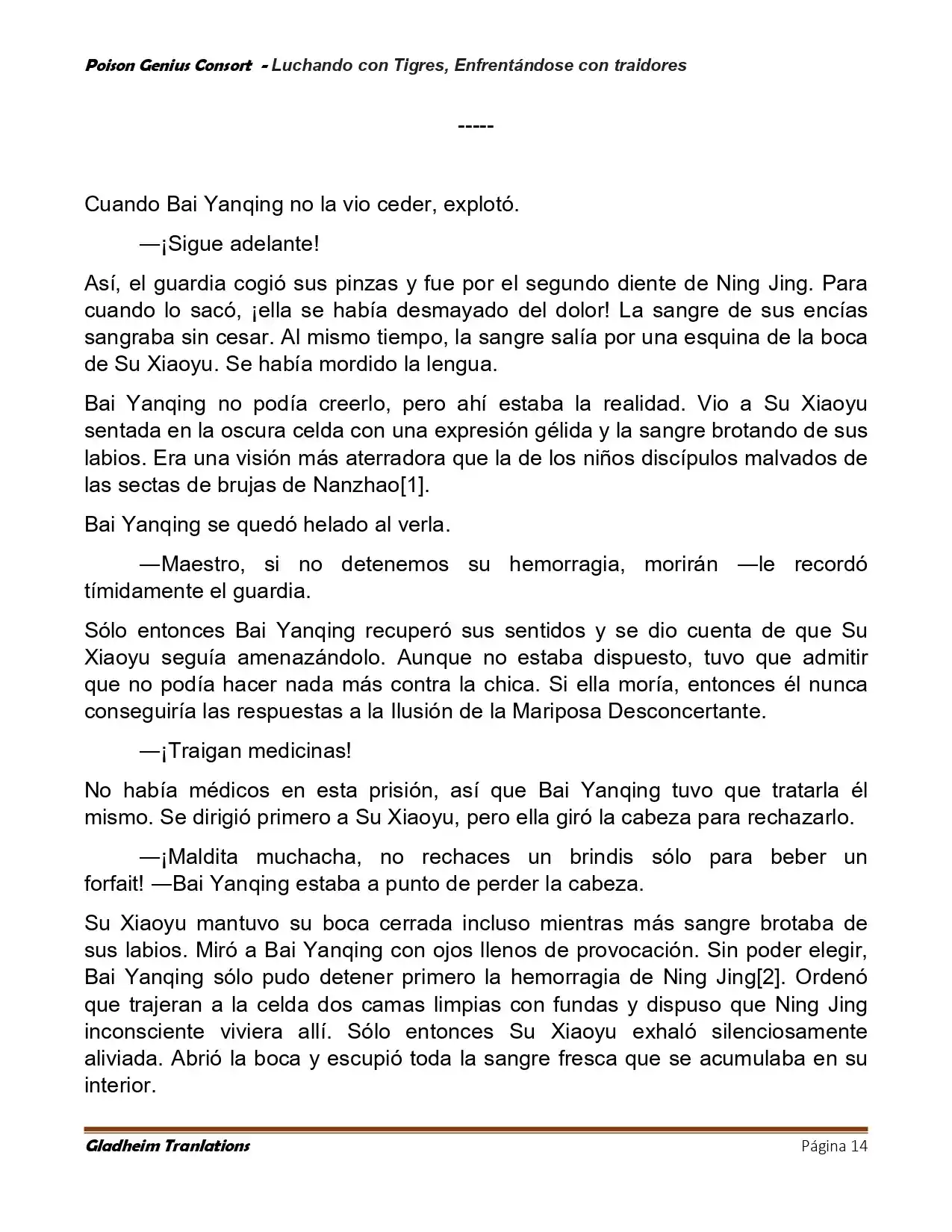 Poison Genious Consort (Novela) - Capítulo 421 - Página 14 - LectorTMOo