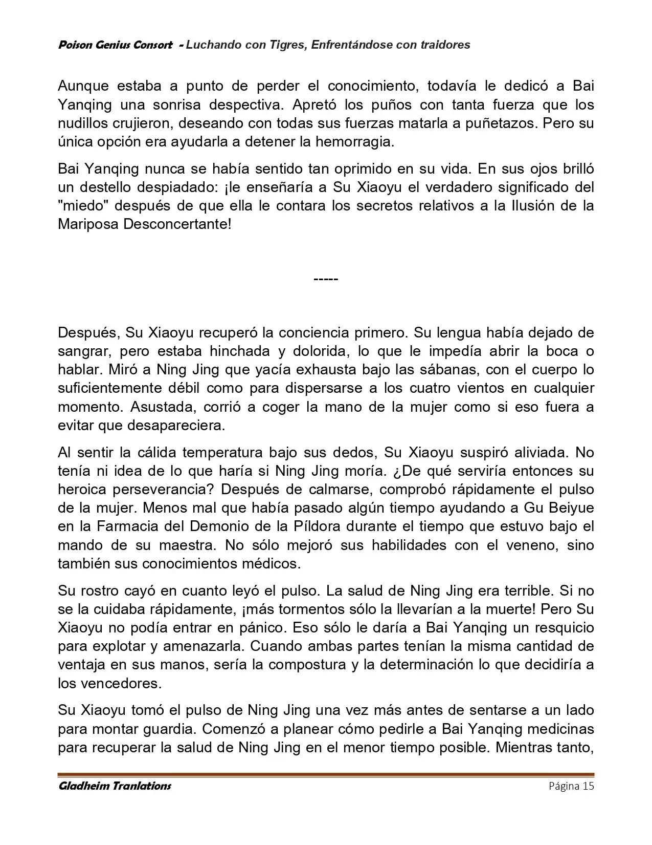 Poison Genious Consort (Novela) - Capítulo 421 - Página 15 - LectorTMOo