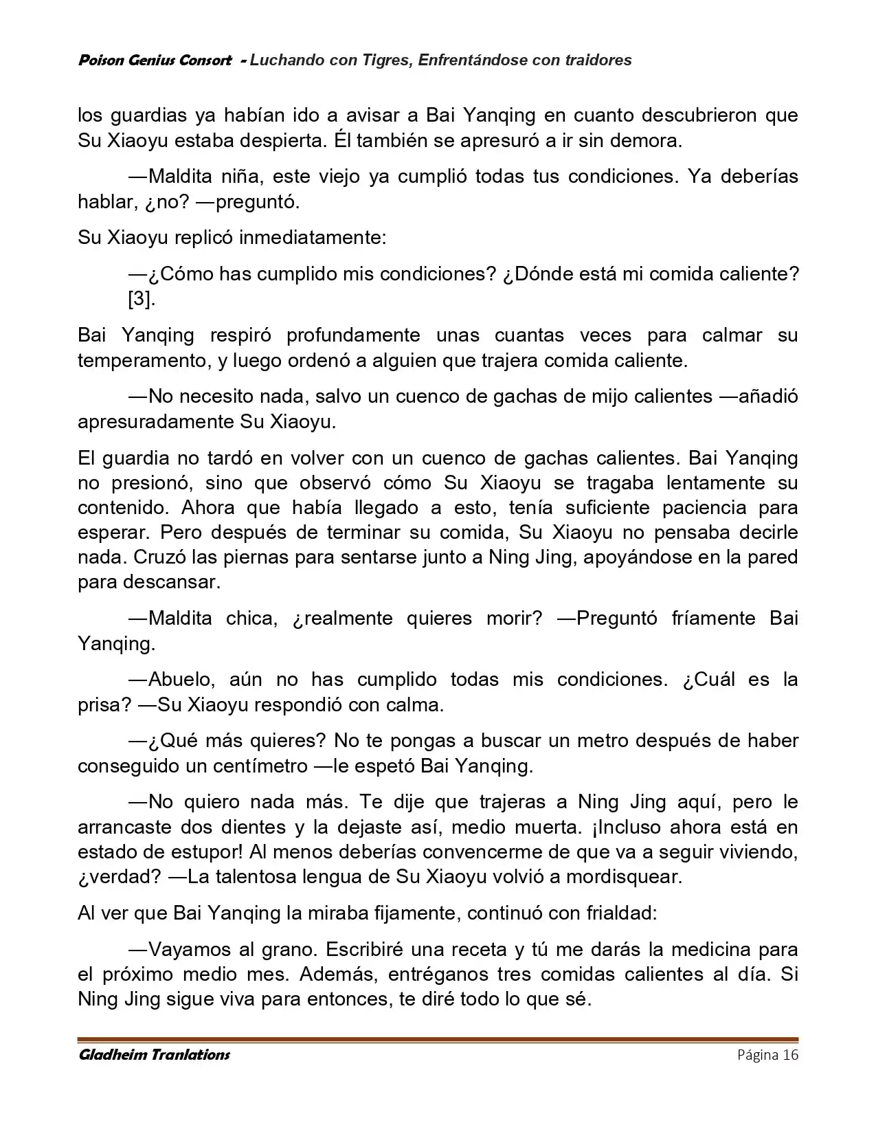 Poison Genious Consort (Novela) - Capítulo 421 - Página 16 - LectorTMOo