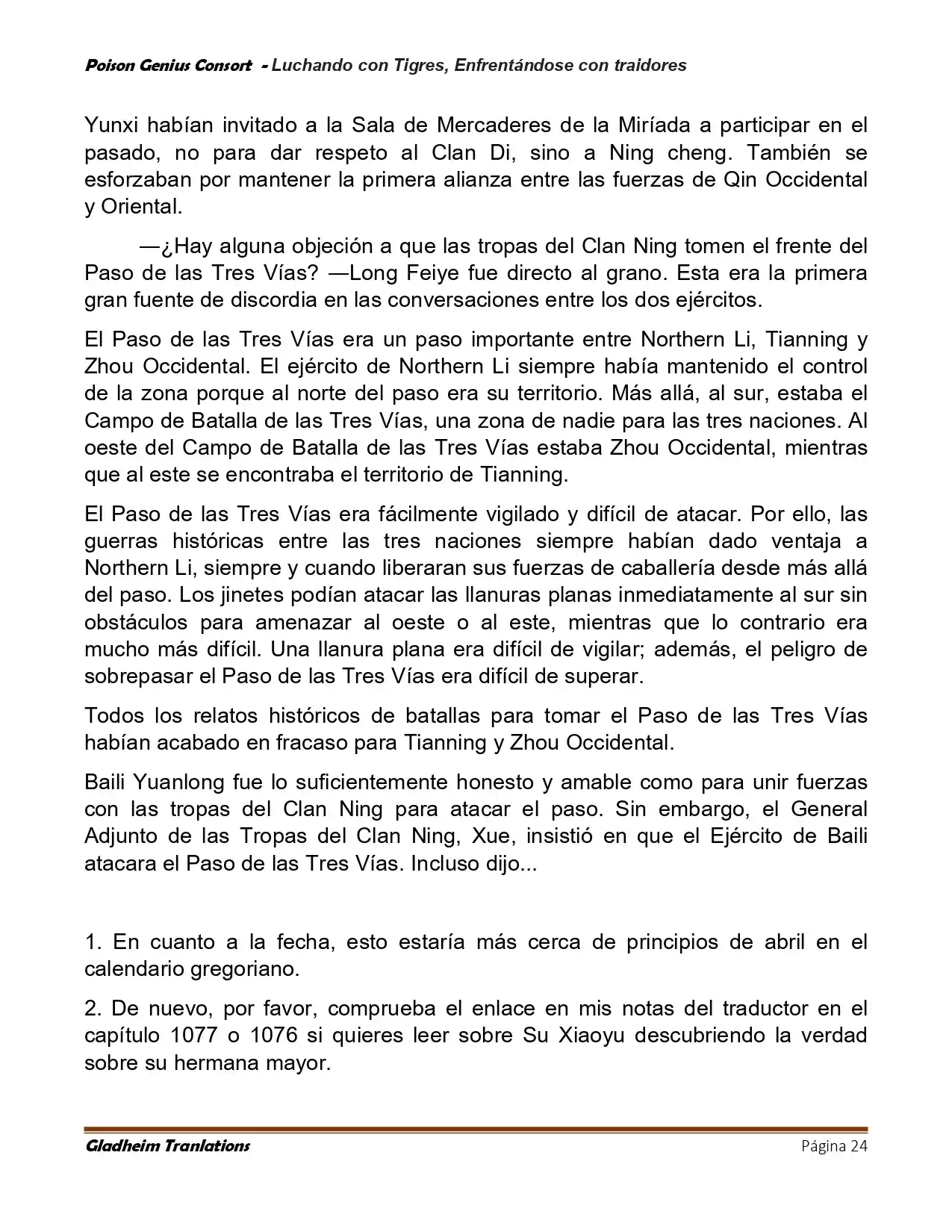 Poison Genious Consort (Novela) - Capítulo 421 - Página 24 - LectorTMOo
