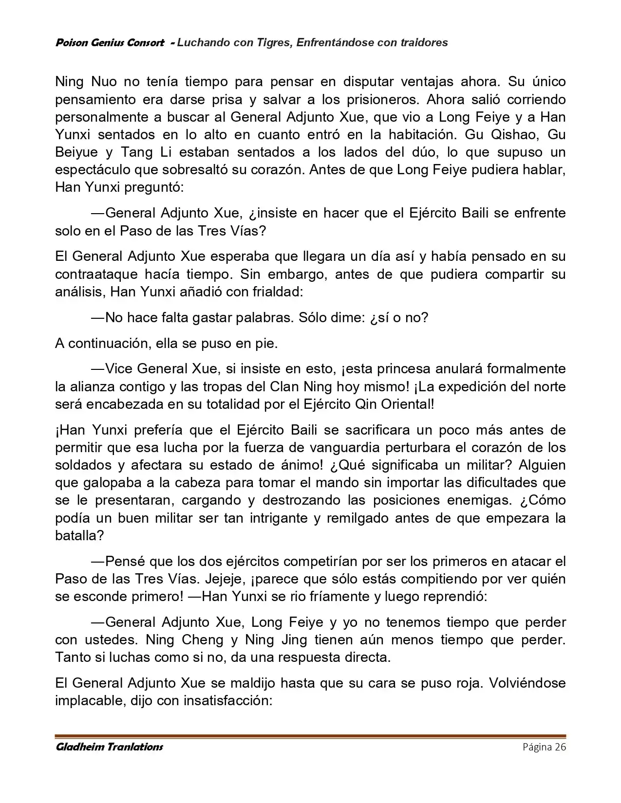Poison Genious Consort (Novela) - Capítulo 421 - Página 26 - LectorTMOo