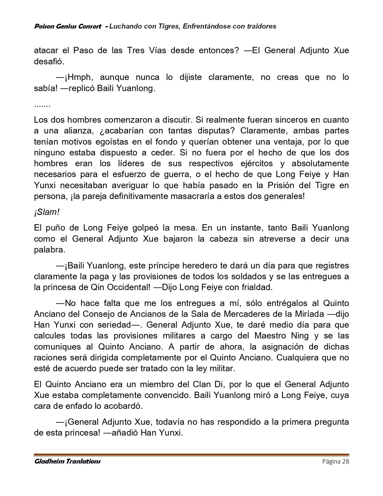 Poison Genious Consort (Novela) - Capítulo 421 - Página 28 - LectorTMOo