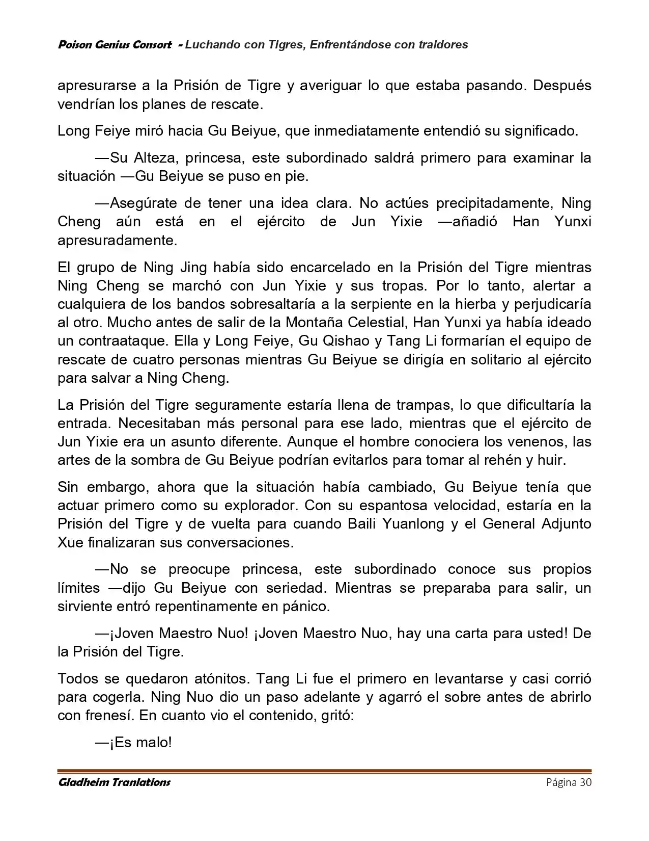 Poison Genious Consort (Novela) - Capítulo 421 - Página 30 - LectorTMOo