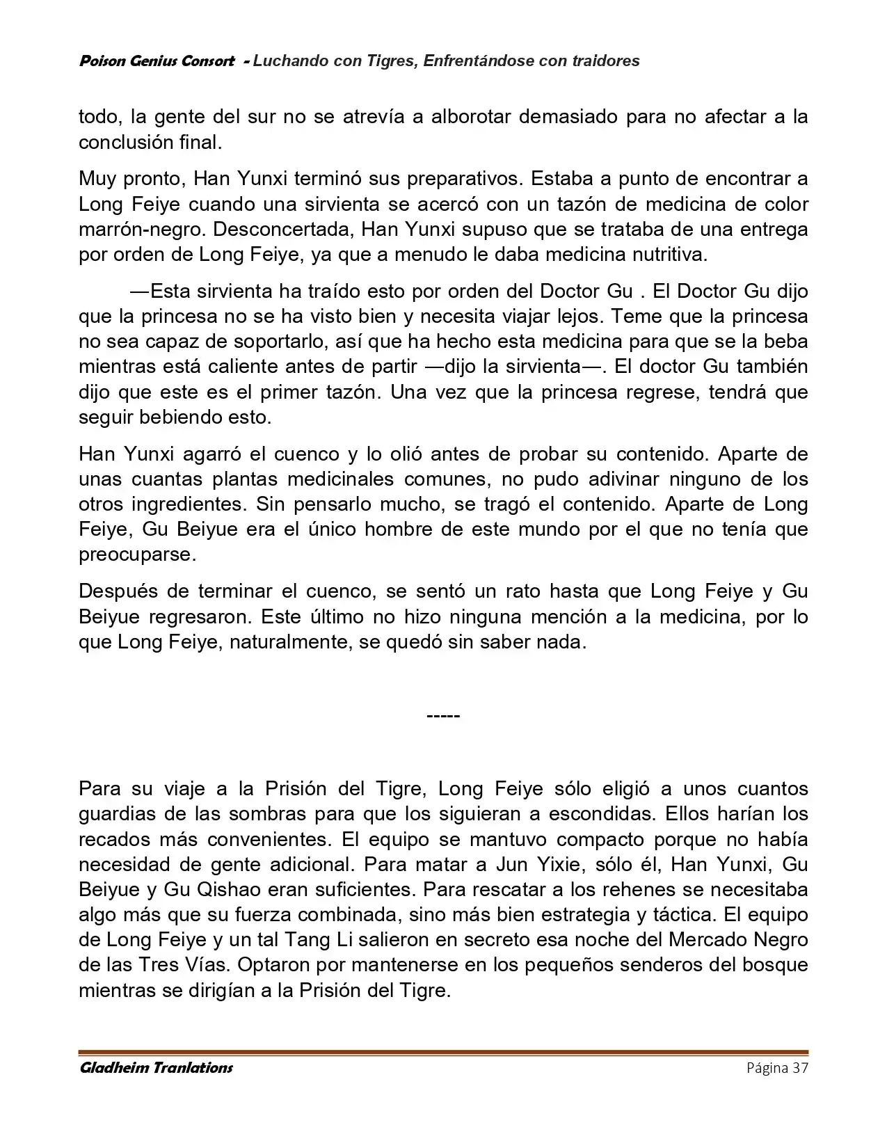 Poison Genious Consort (Novela) - Capítulo 421 - Página 37 - LectorTMOo