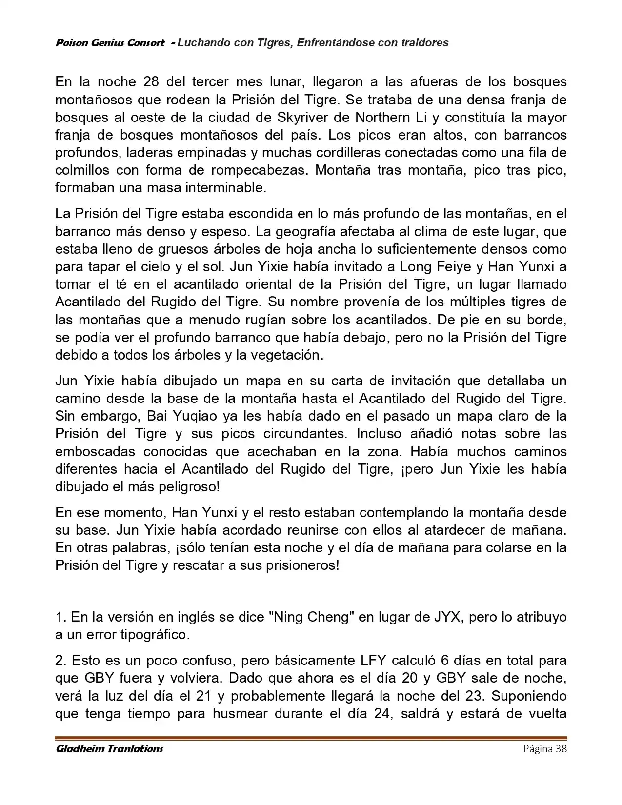 Poison Genious Consort (Novela) - Capítulo 421 - Página 38 - LectorTMOo