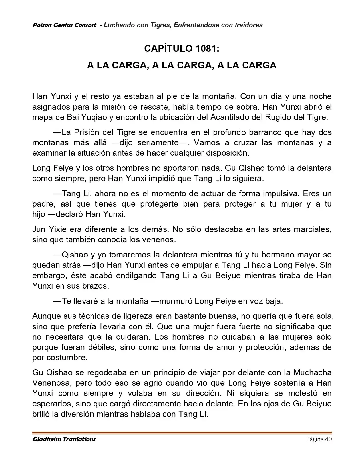 Poison Genious Consort (Novela) - Capítulo 421 - Página 40 - LectorTMOo