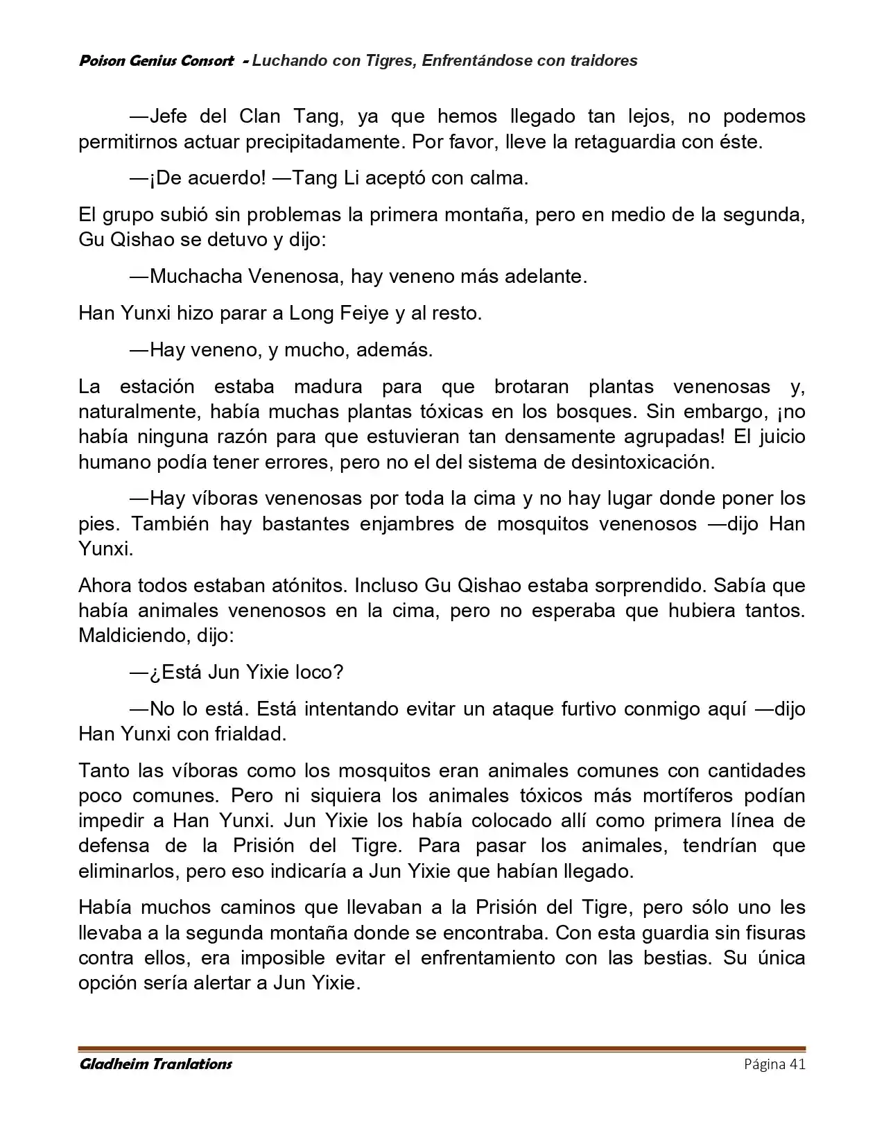 Poison Genious Consort (Novela) - Capítulo 421 - Página 41 - LectorTMOo