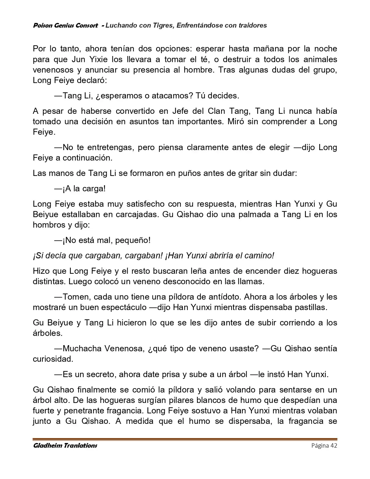 Poison Genious Consort (Novela) - Capítulo 421 - Página 42 - LectorTMOo