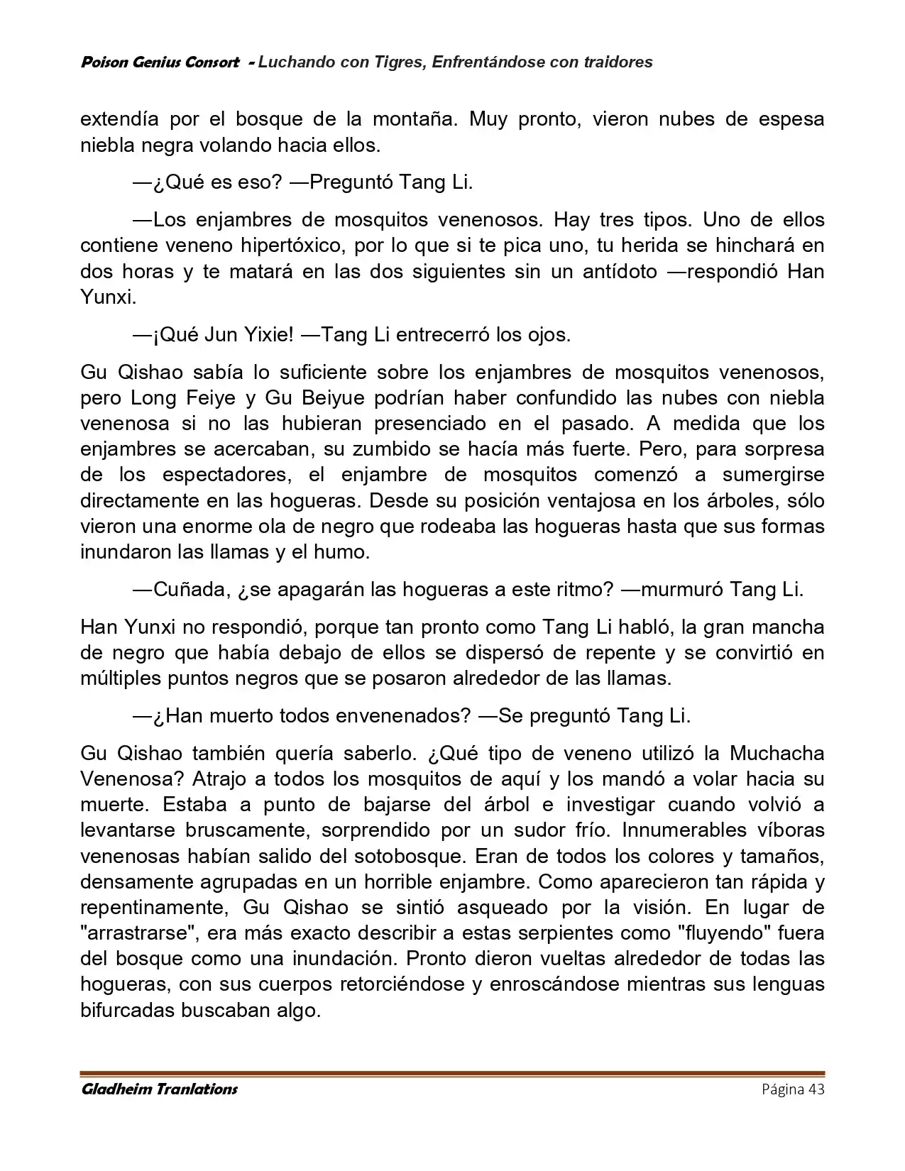Poison Genious Consort (Novela) - Capítulo 421 - Página 43 - LectorTMOo