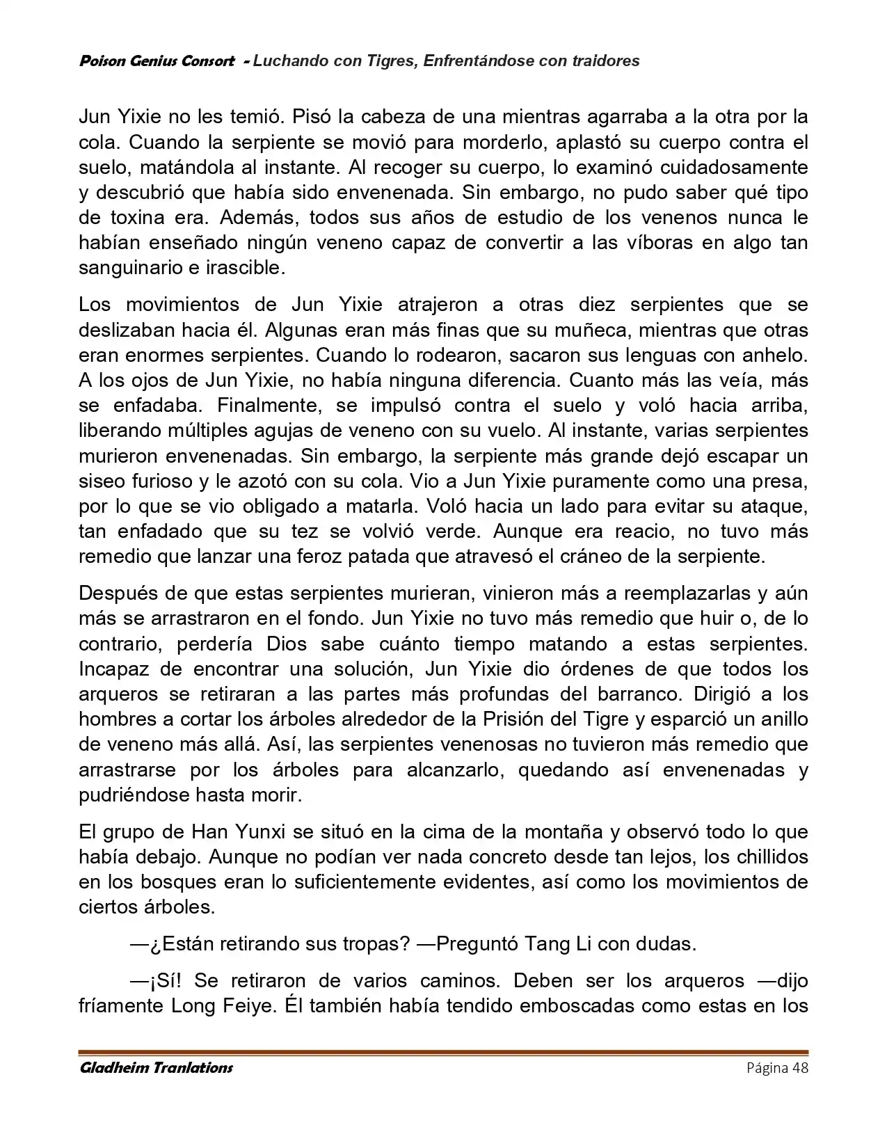 Poison Genious Consort (Novela) - Capítulo 421 - Página 48 - LectorTMOo