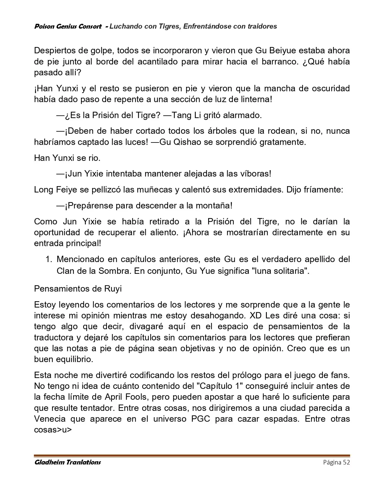 Poison Genious Consort (Novela) - Capítulo 421 - Página 52 - LectorTMOo