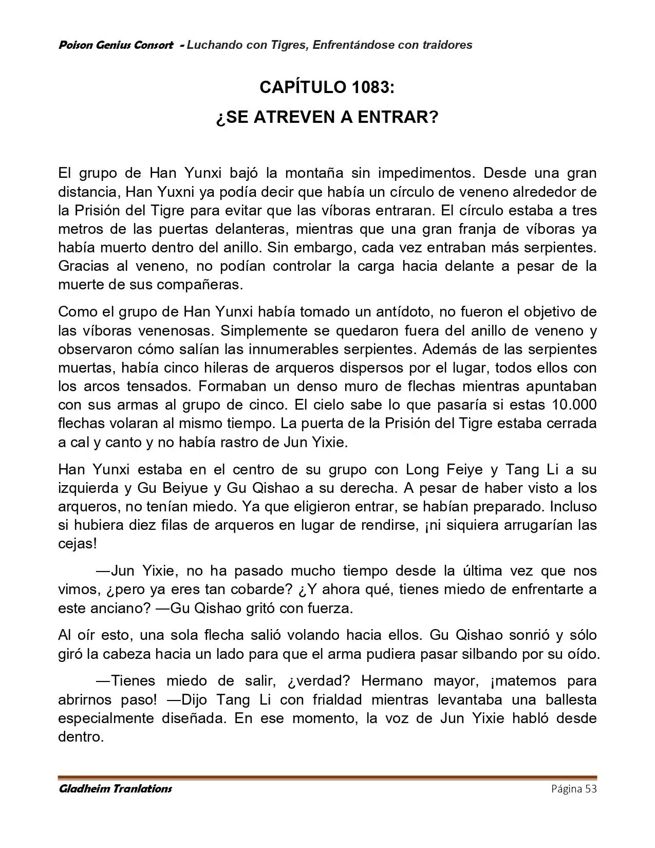Poison Genious Consort (Novela) - Capítulo 421 - Página 53 - LectorTMOo